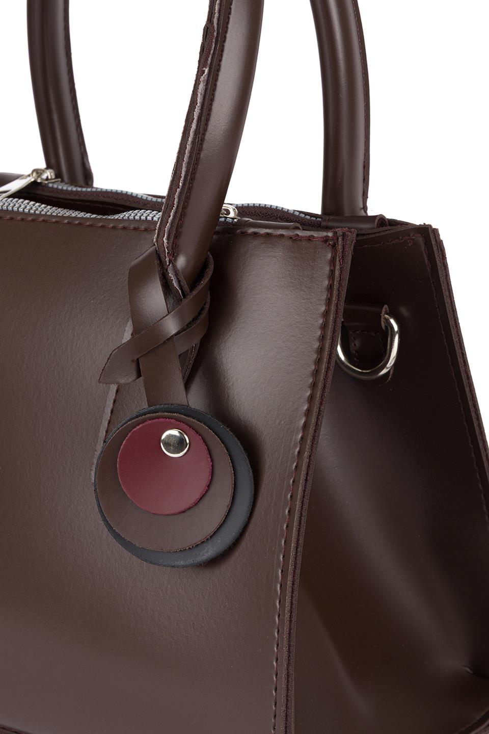 Çok Gözlü El Ve Çapraz Çanta Kahve