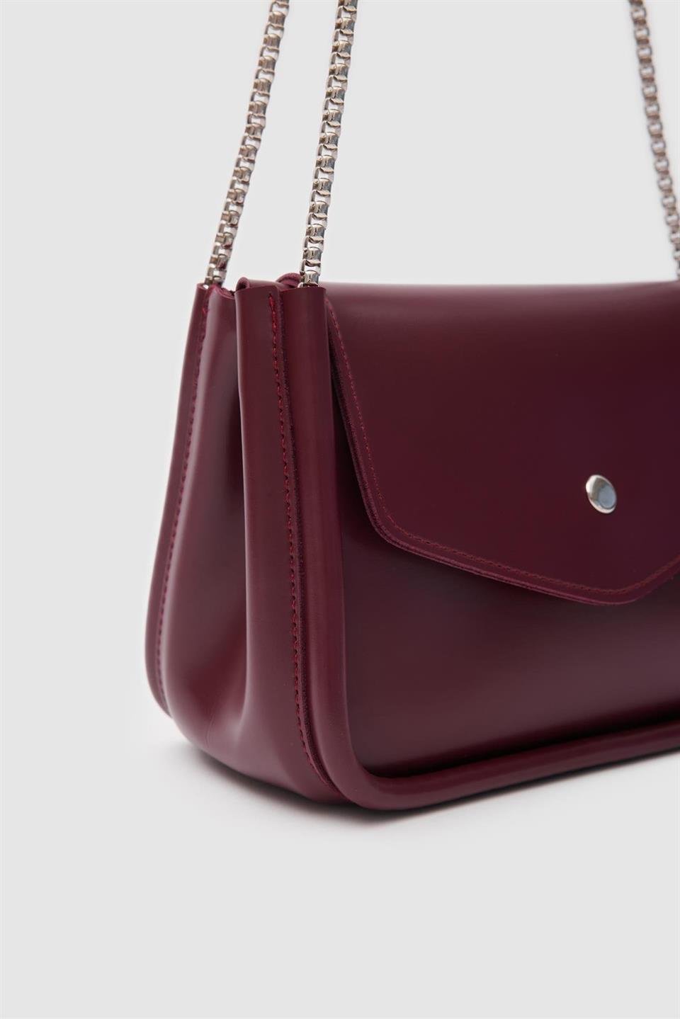 Cute El ve Çapraz Çanta Bordo