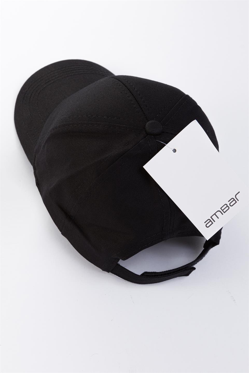 Düz Basic Kep Siyah