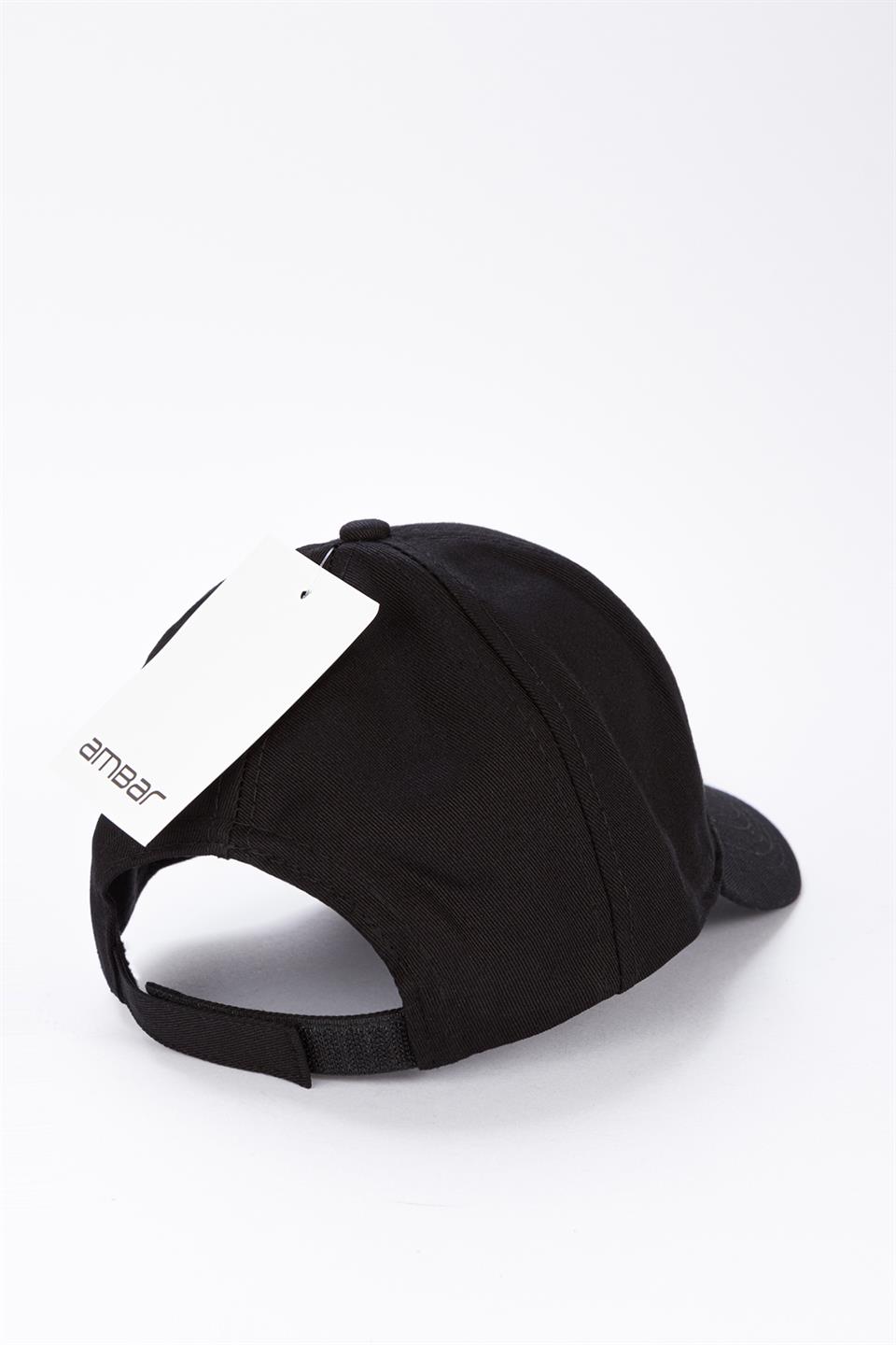 Düz Basic Kep Siyah