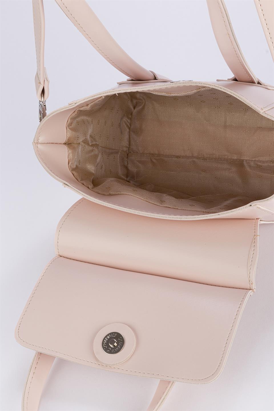 Fashion Model Çapraz Çanta Toz Pembe