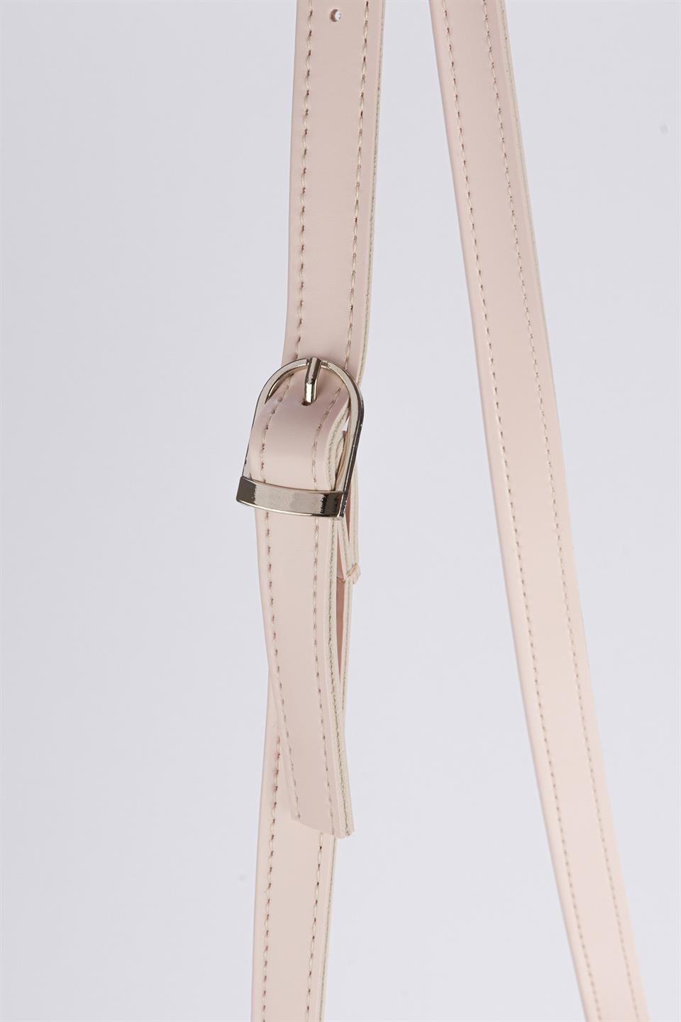 Fashion Model Çapraz Çanta Toz Pembe