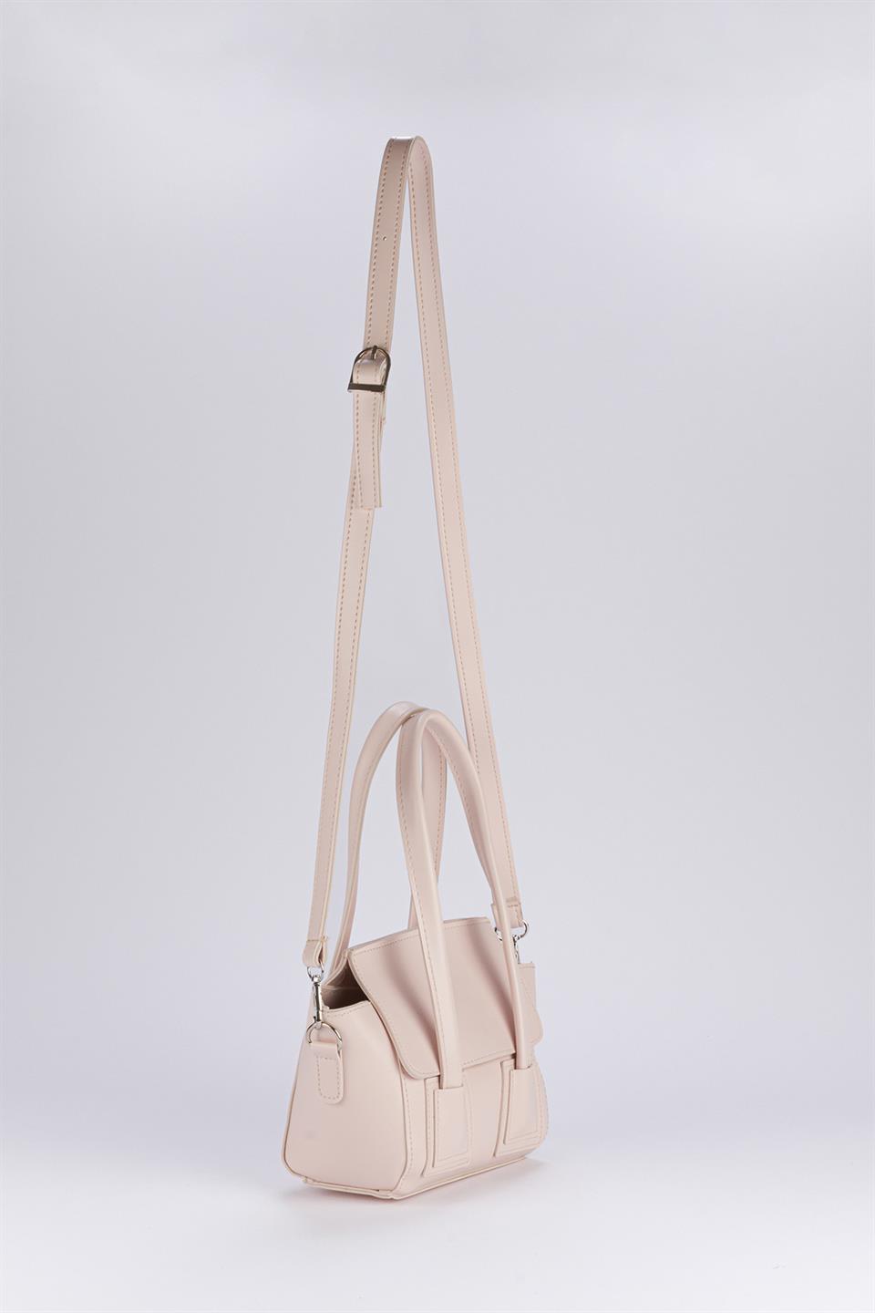 Fashion Model Çapraz Çanta Toz Pembe