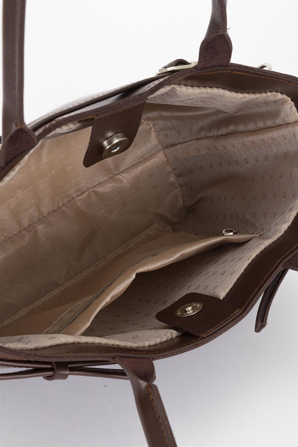 Keith Model Baget Çanta Acı Kahve