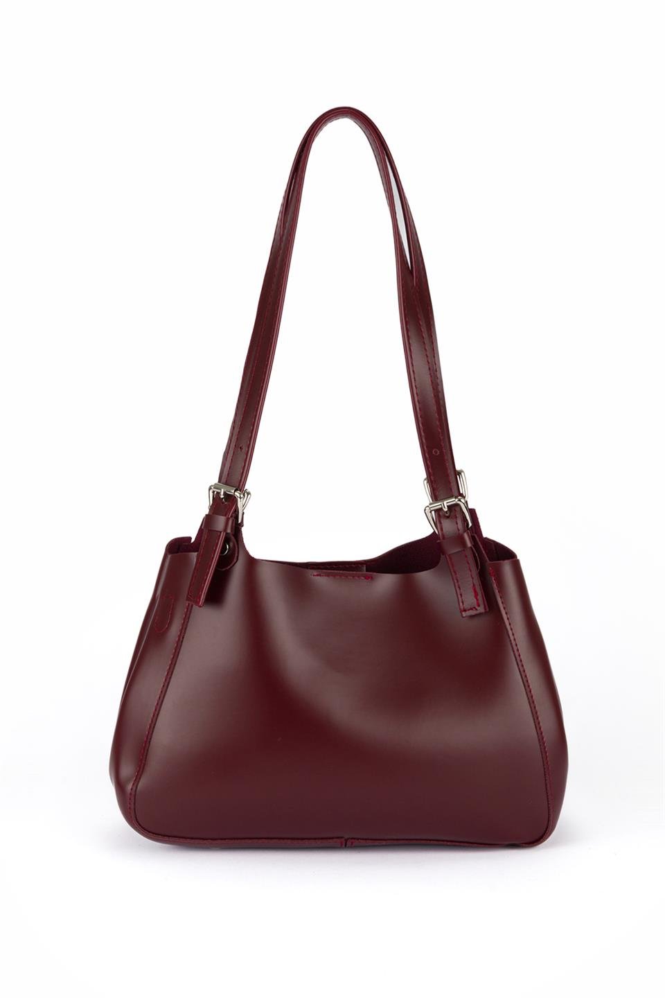 Madam Model Omuz Çantası Bordo