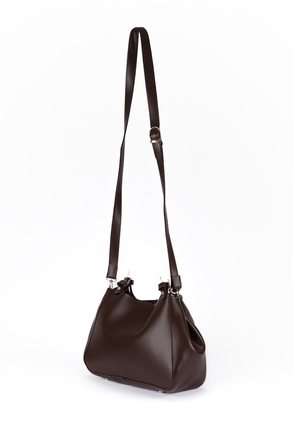 Madam Model Omuz Çantası Kahve