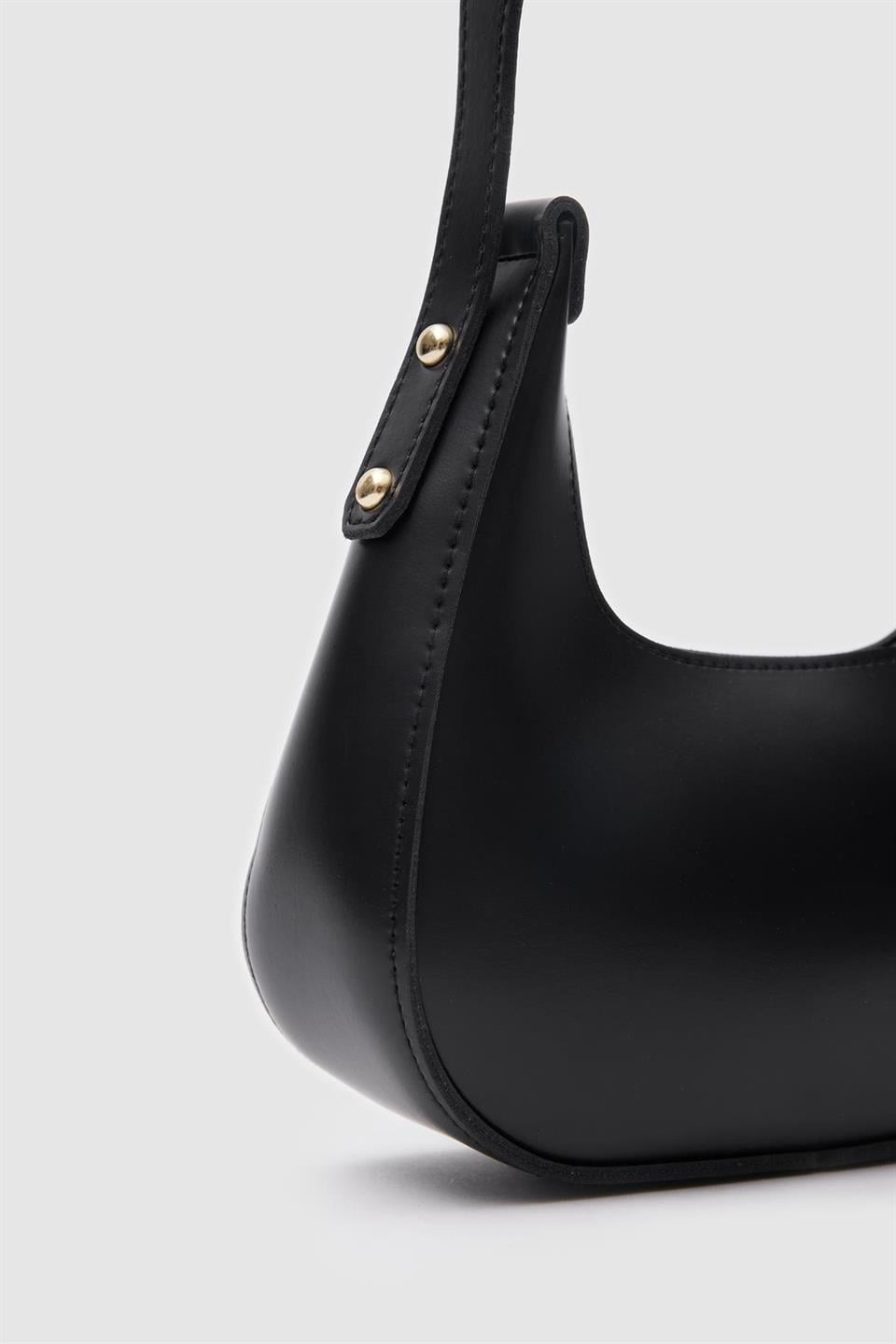 Minimal Baget Çanta Siyah