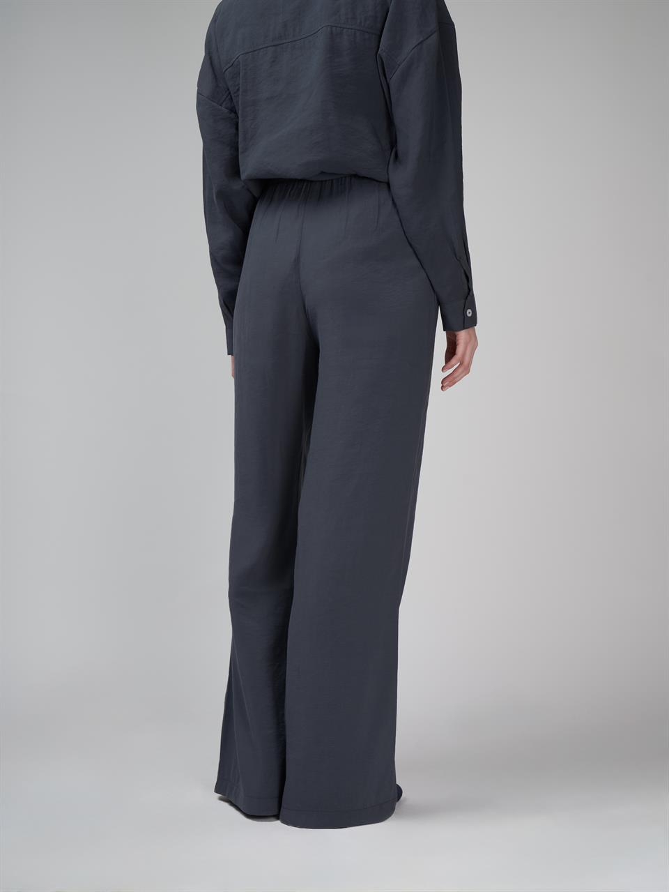 Modal Bol Paça Pantolon Antrasit