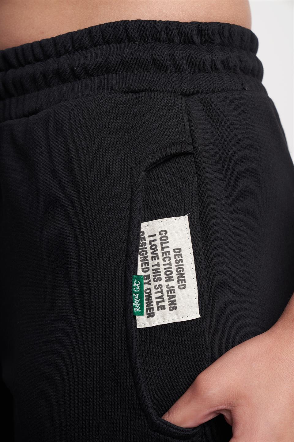 Paçası Lastikli Bel Lastik Eşofman Altı