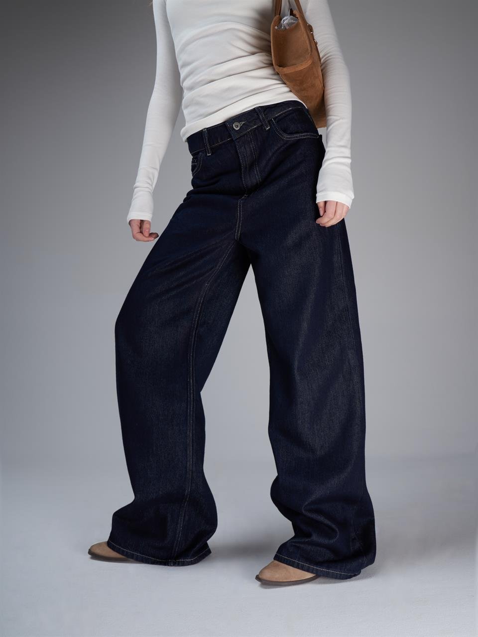 Palazzo Jean Pantolon Ham Laci