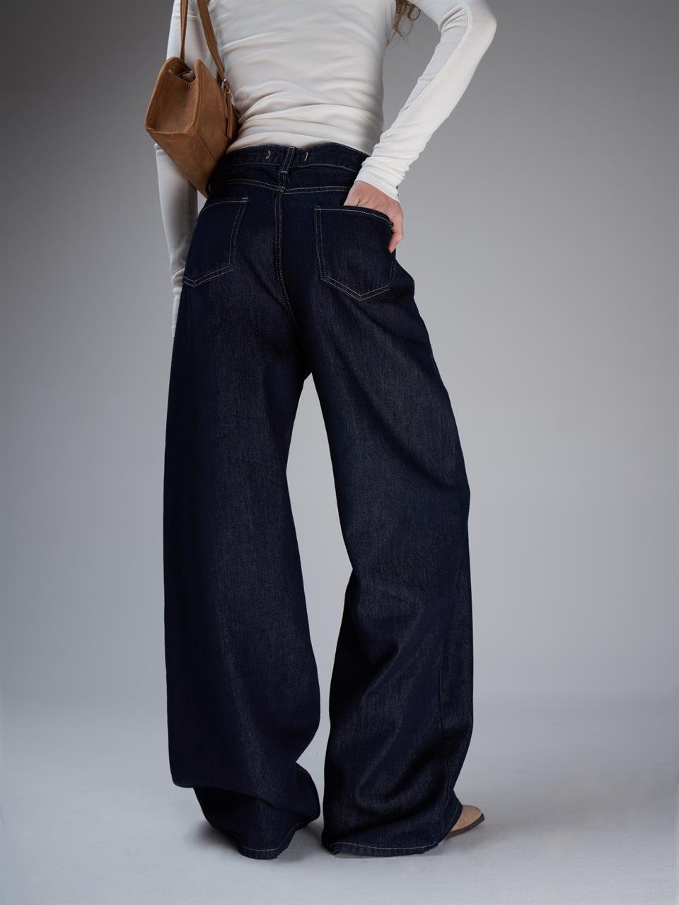 Palazzo Jean Pantolon Ham Laci