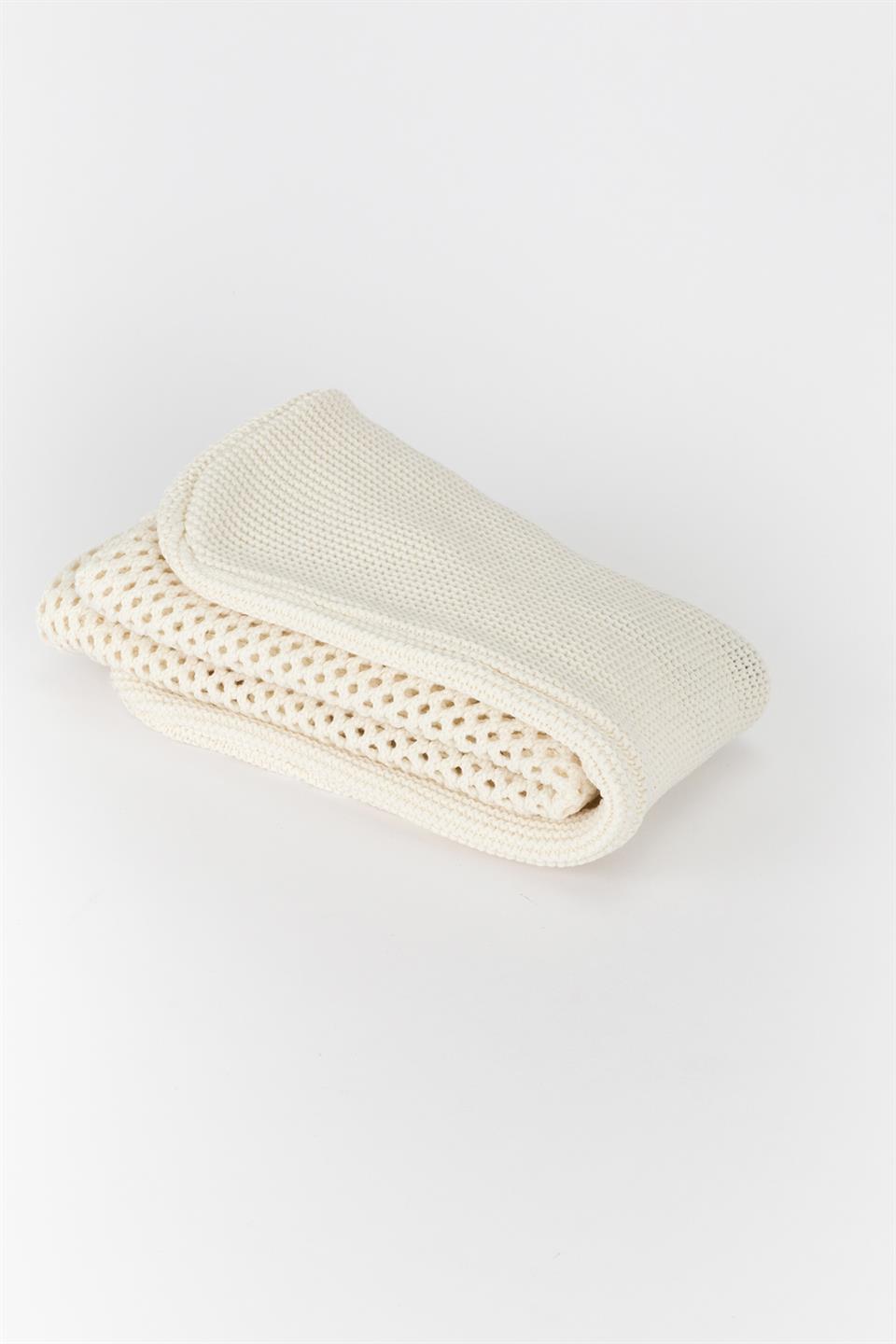 Paris-Milano Triko Çanta Ekru