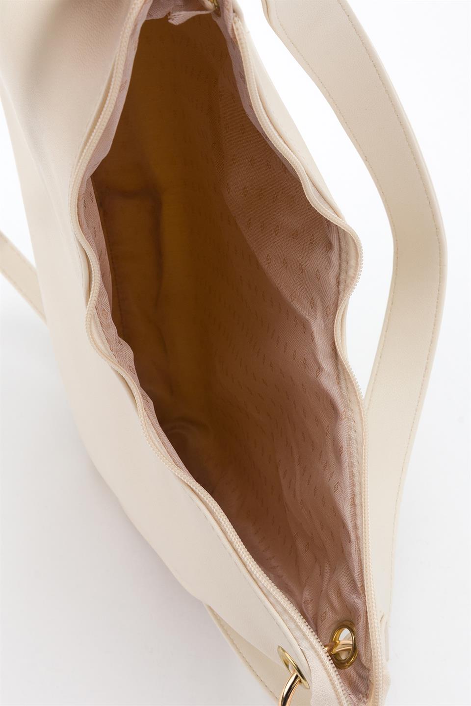 Salaş Omuz Çantası Ekru