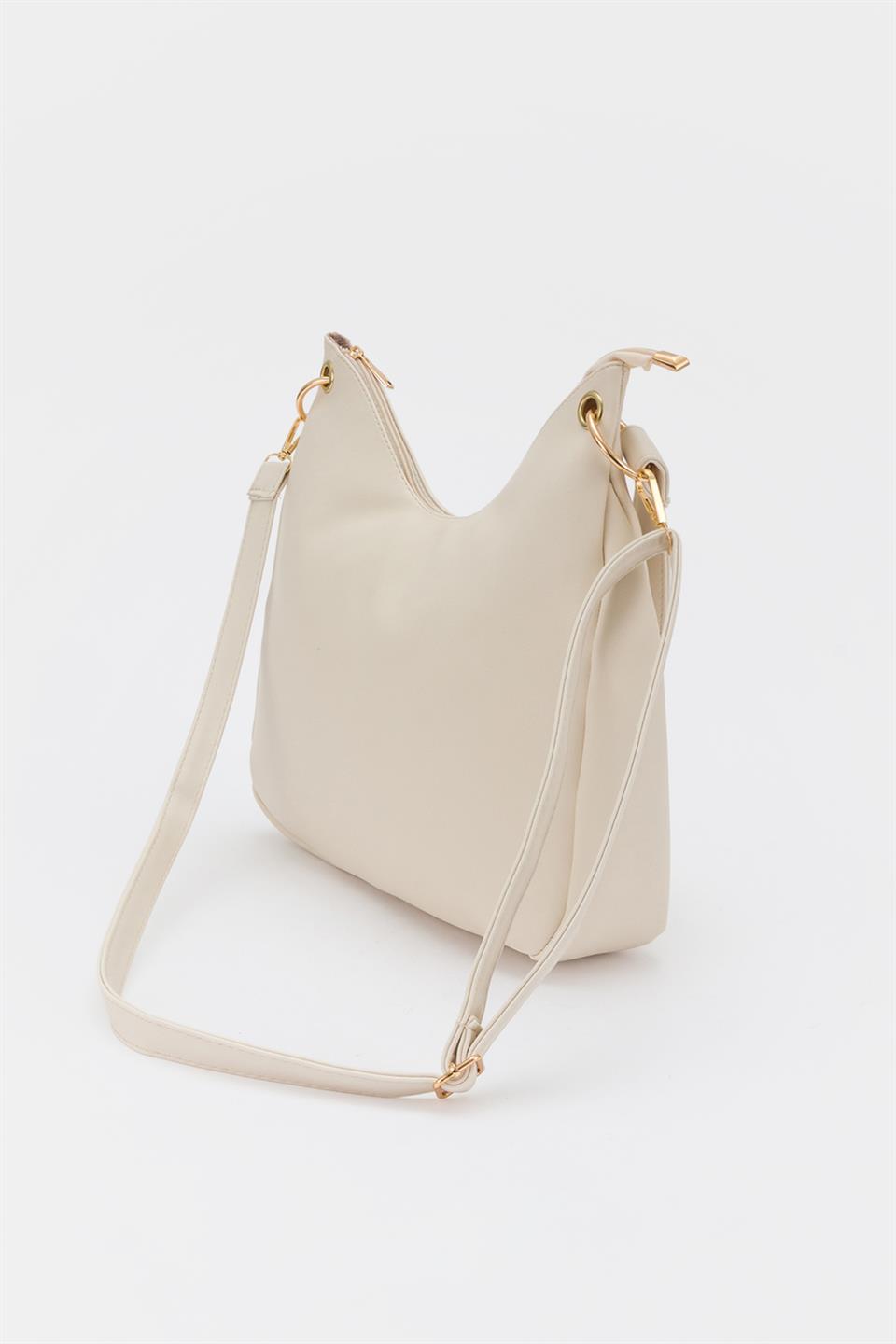 Salaş Omuz Çantası Ekru