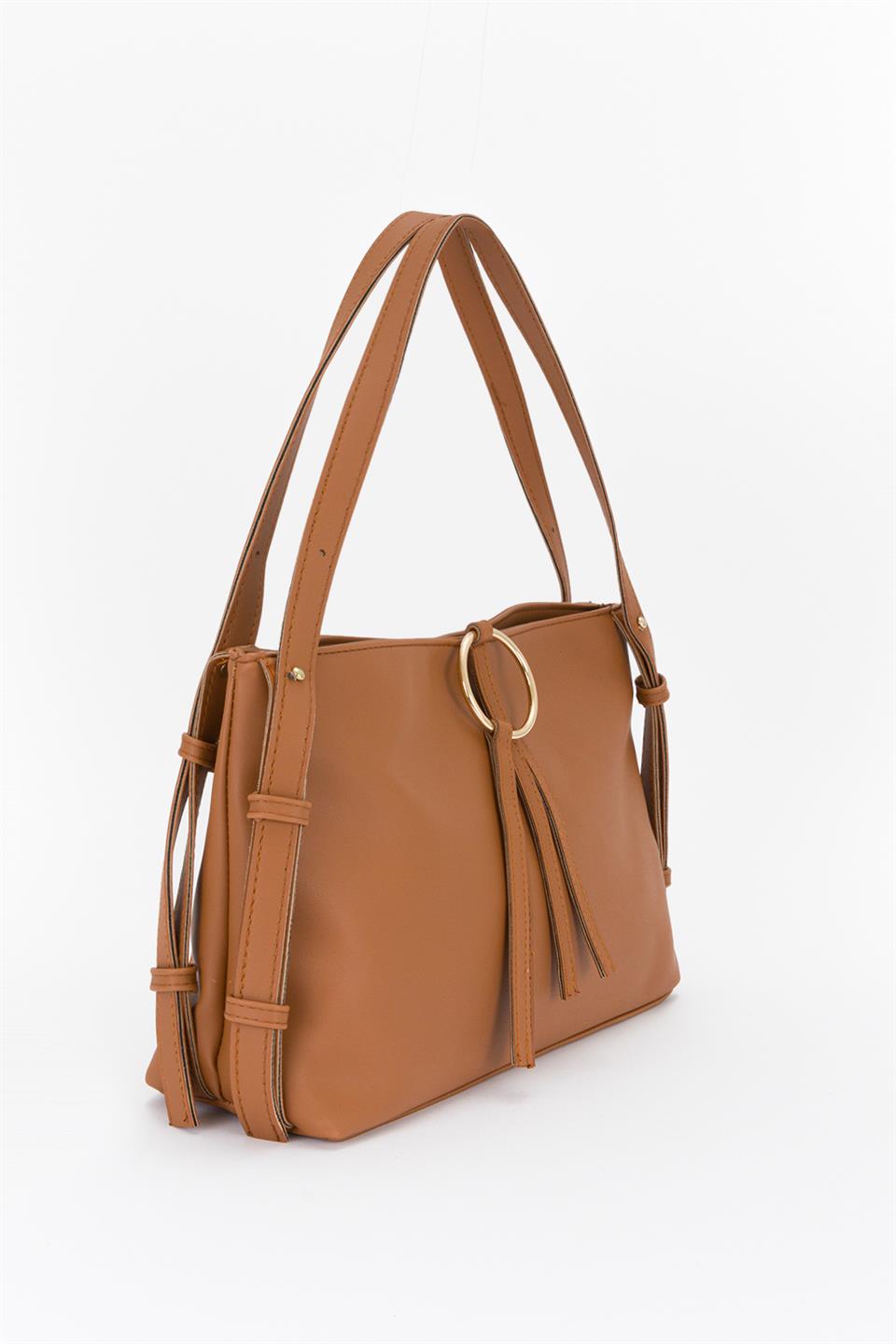 Salaş Omuz Çantası Taba