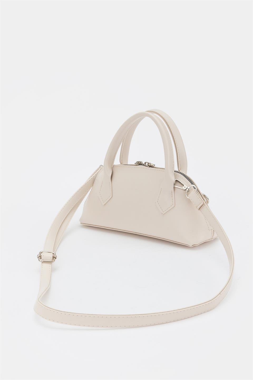 Space Model Çapraz Çanta Ekru