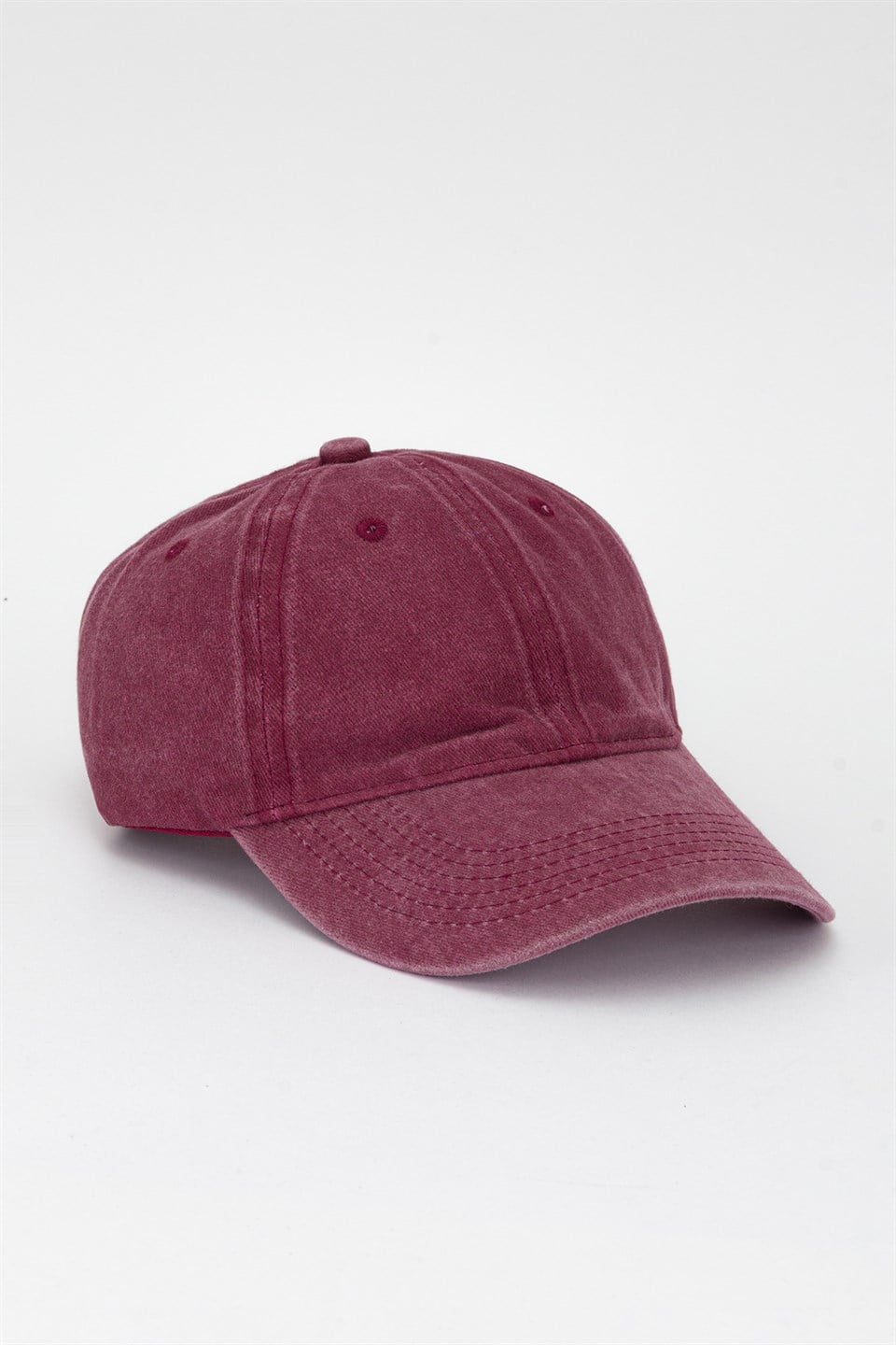Yıkamalı Kep Bordo