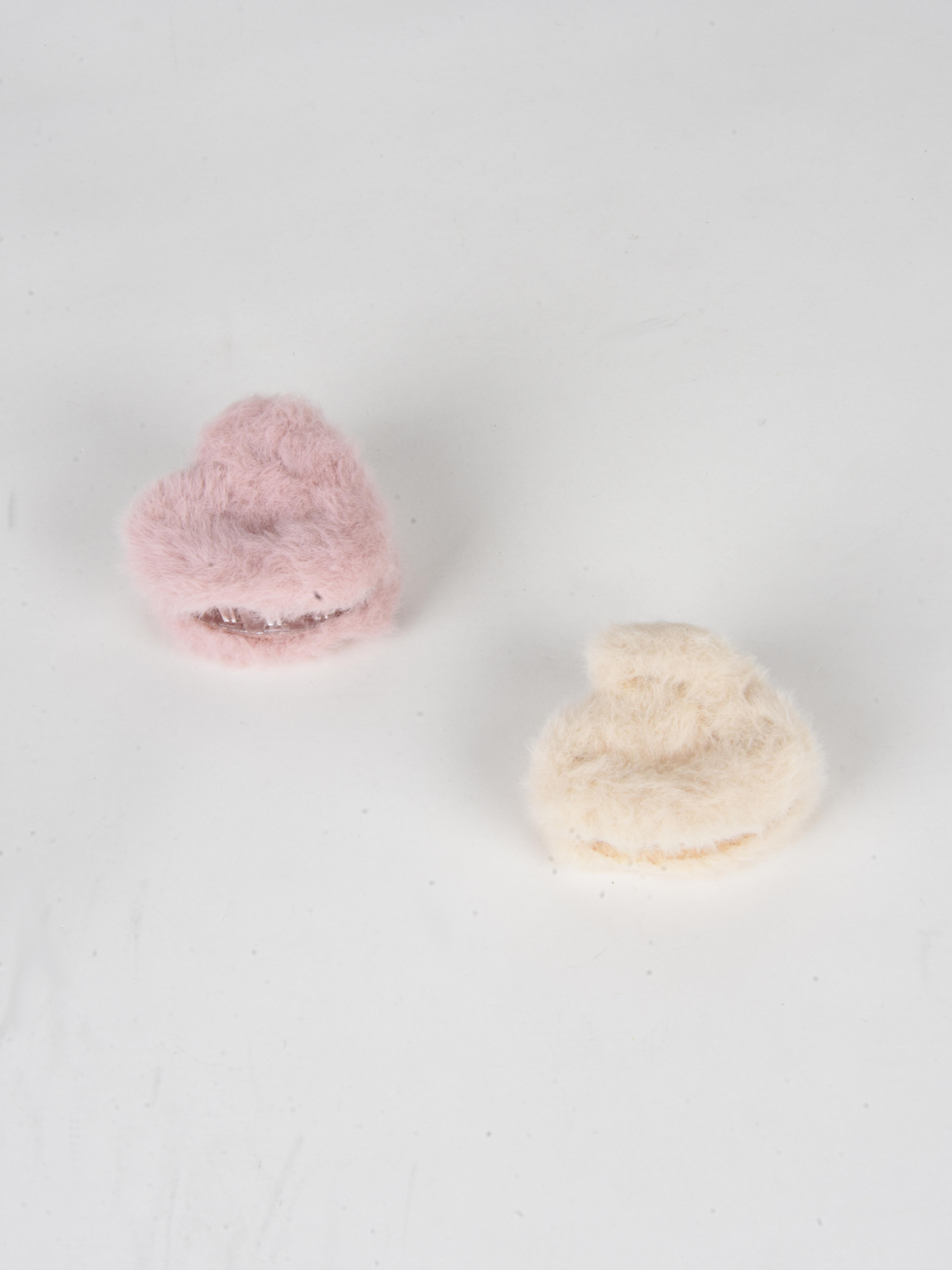 2'li Mini Peluş Toka