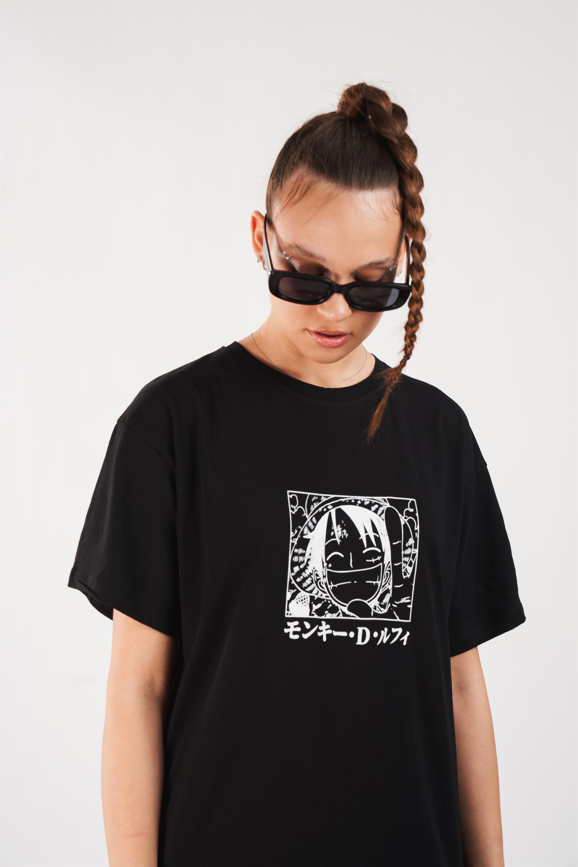 Anime Baskılı T-shirt