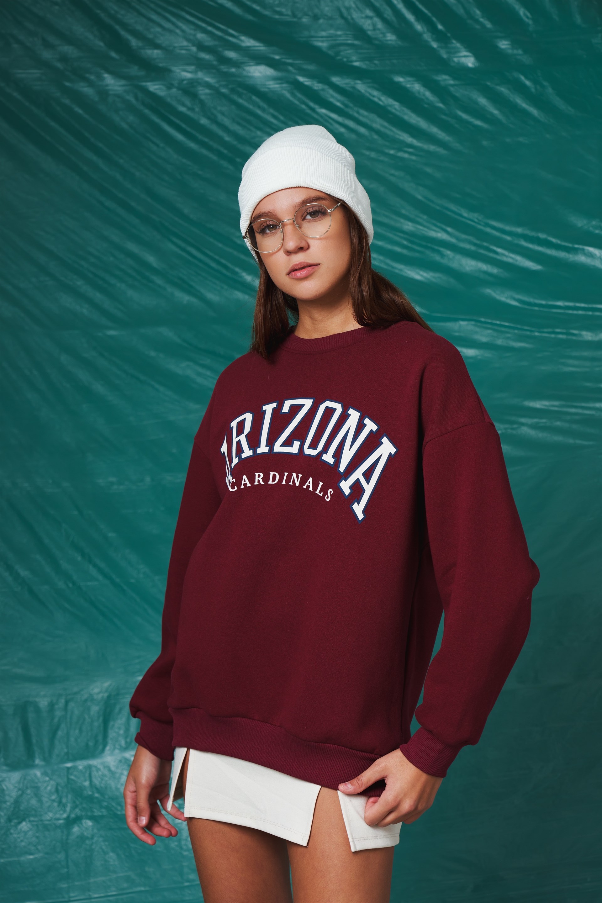Arizona Baskılı Sweatshirt - Ambar Giyim