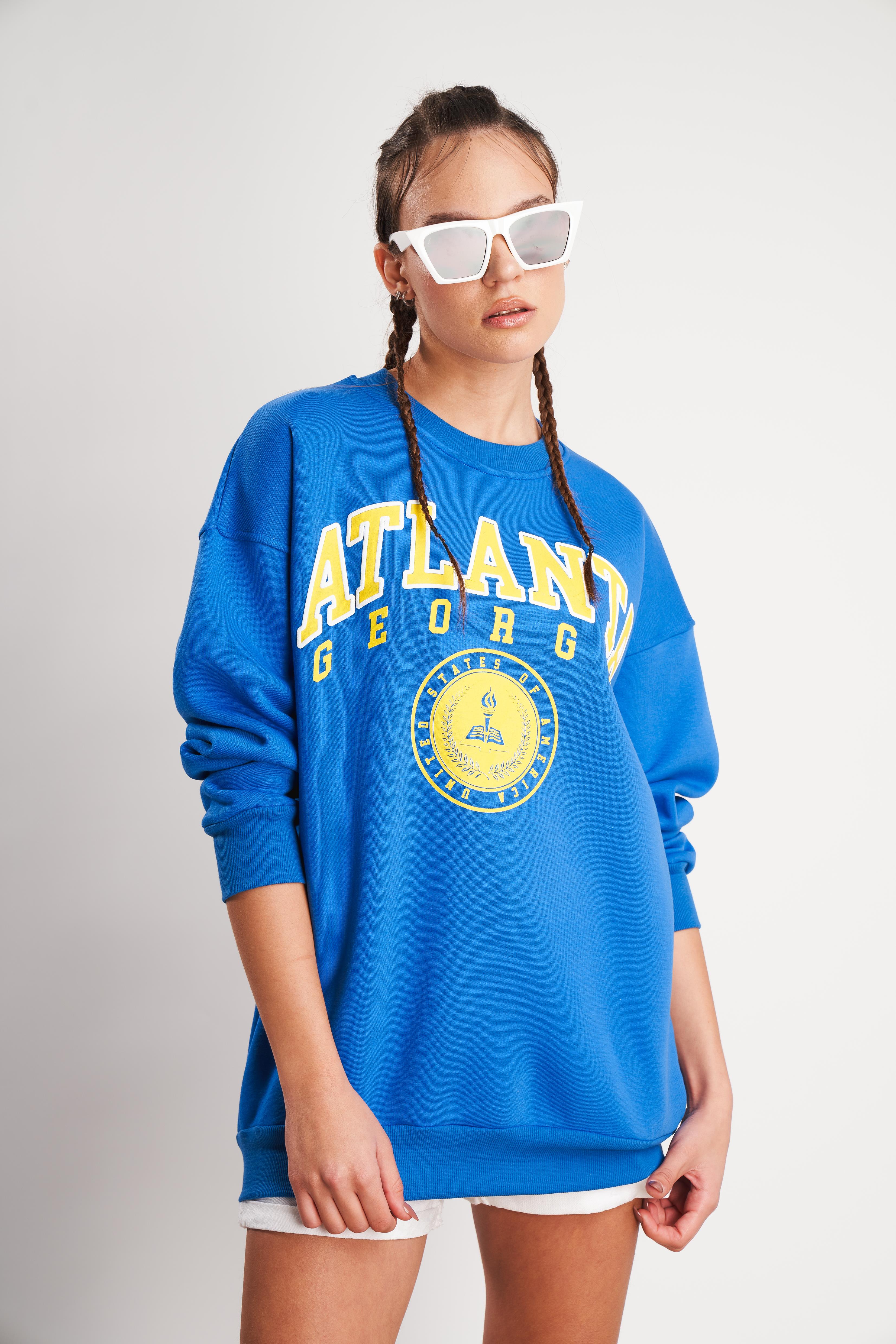 Atlanta Baskılı Sweatshirt