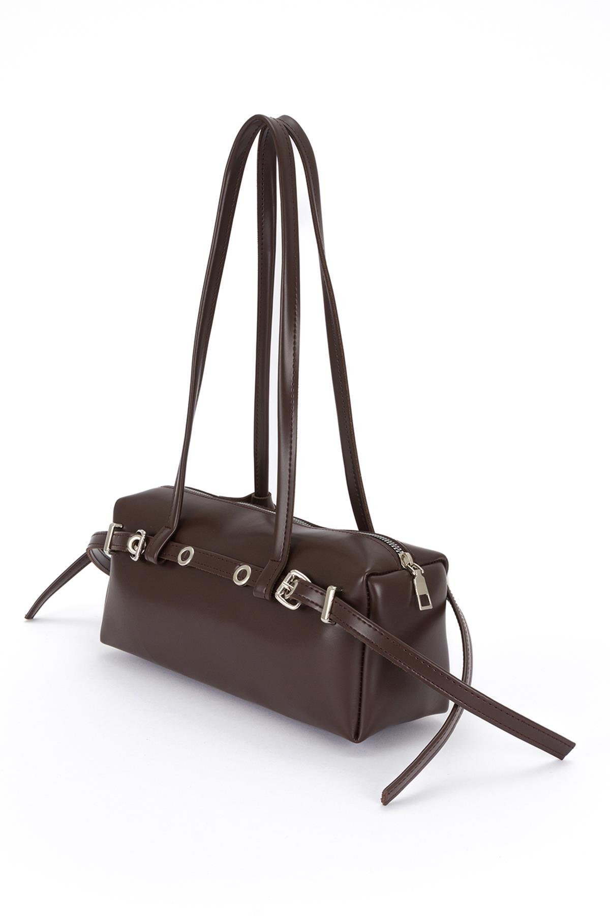 Balance Baget Çanta Acı Kahve