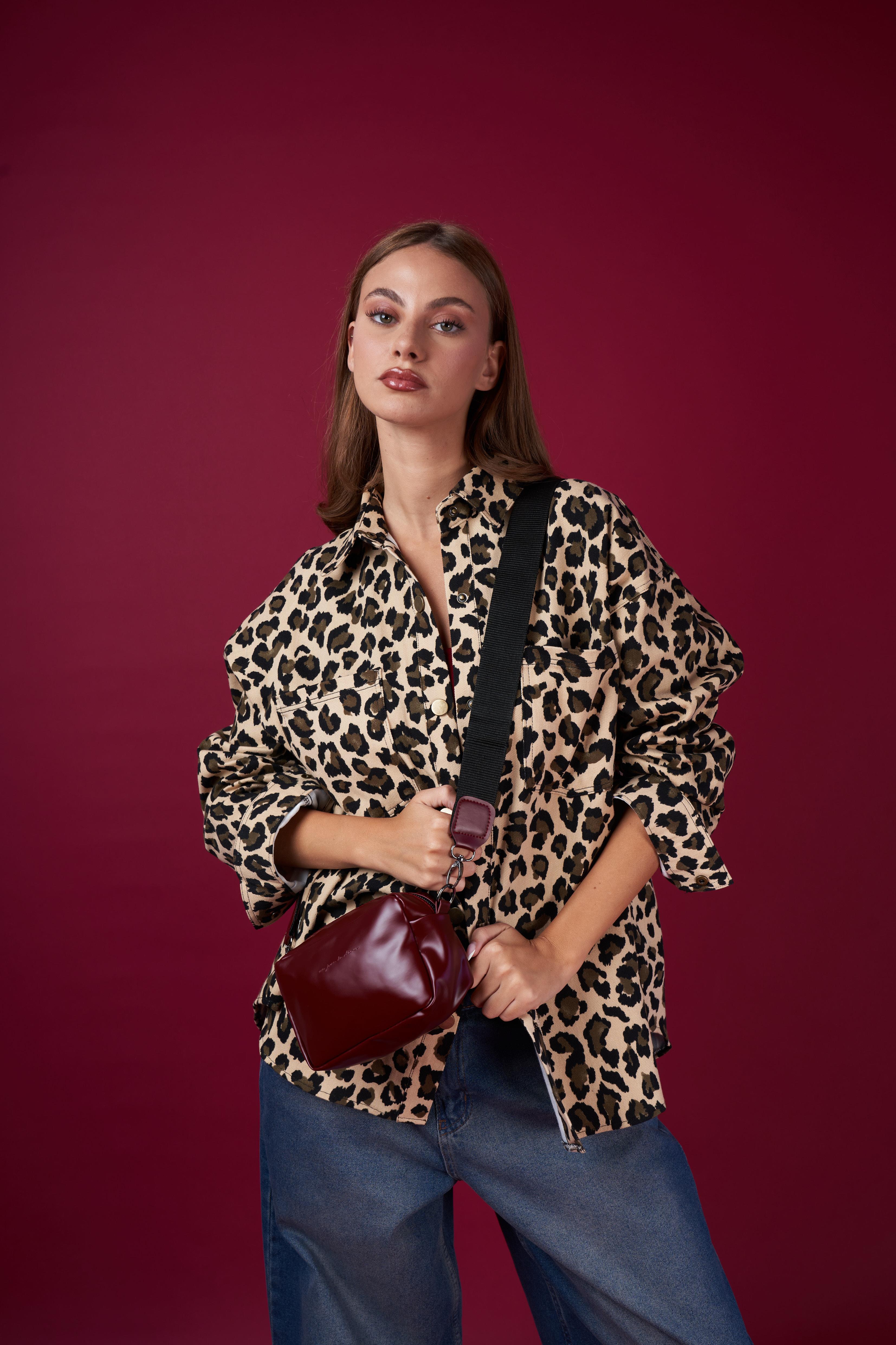 Basic Çapraz Çanta Bordo