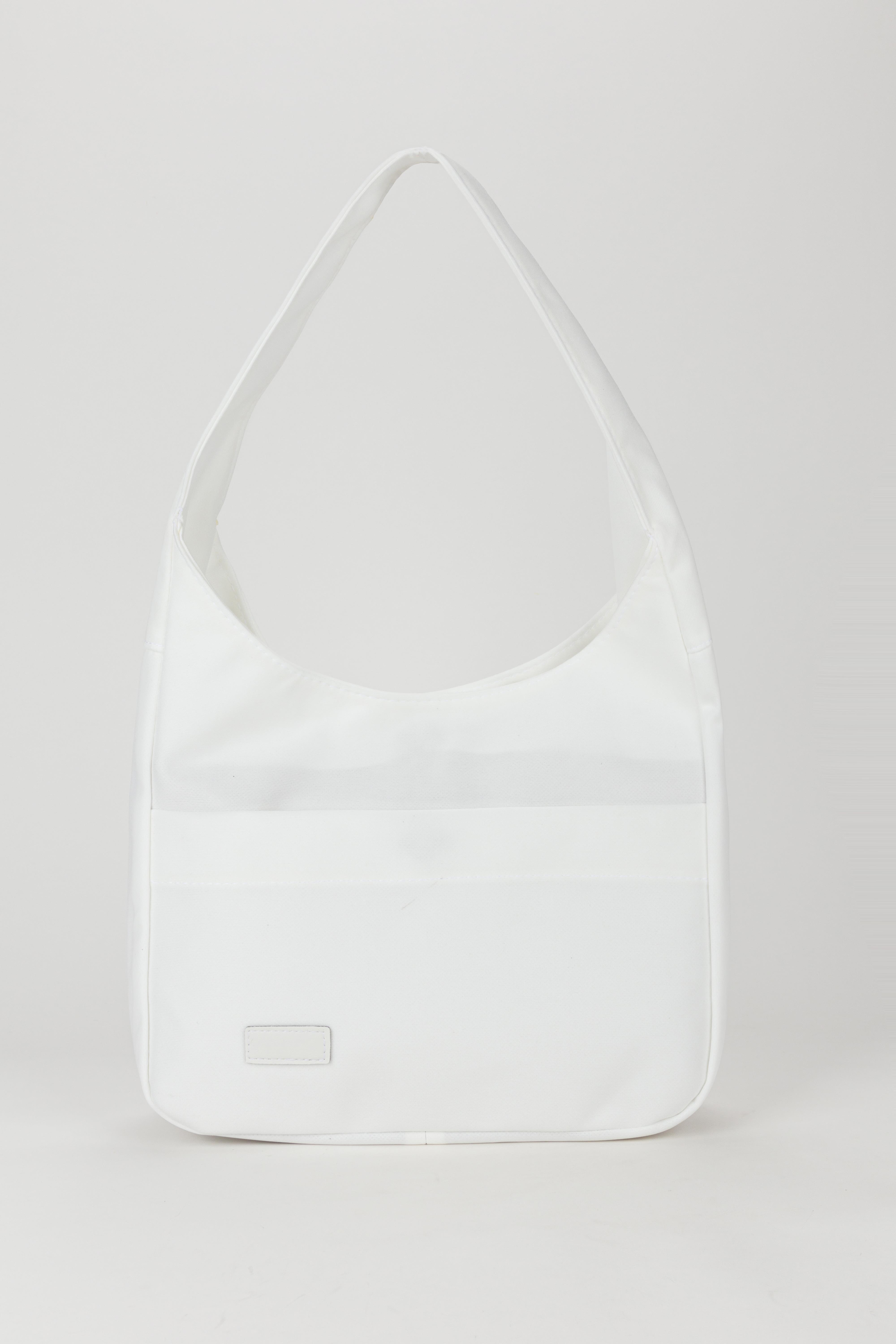 Basic Omuz Çantası Beyaz