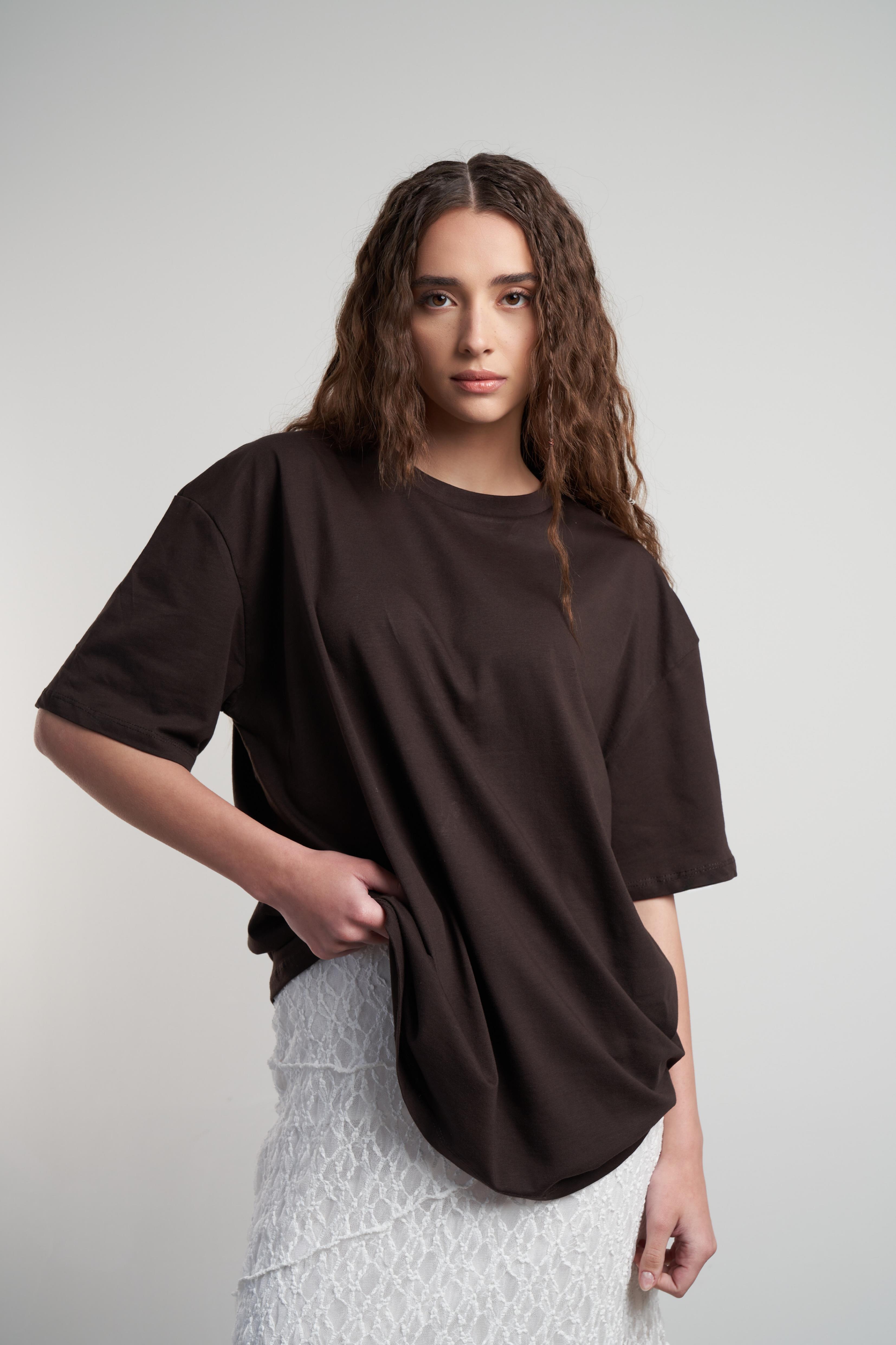 Basic T-shirt Kahve