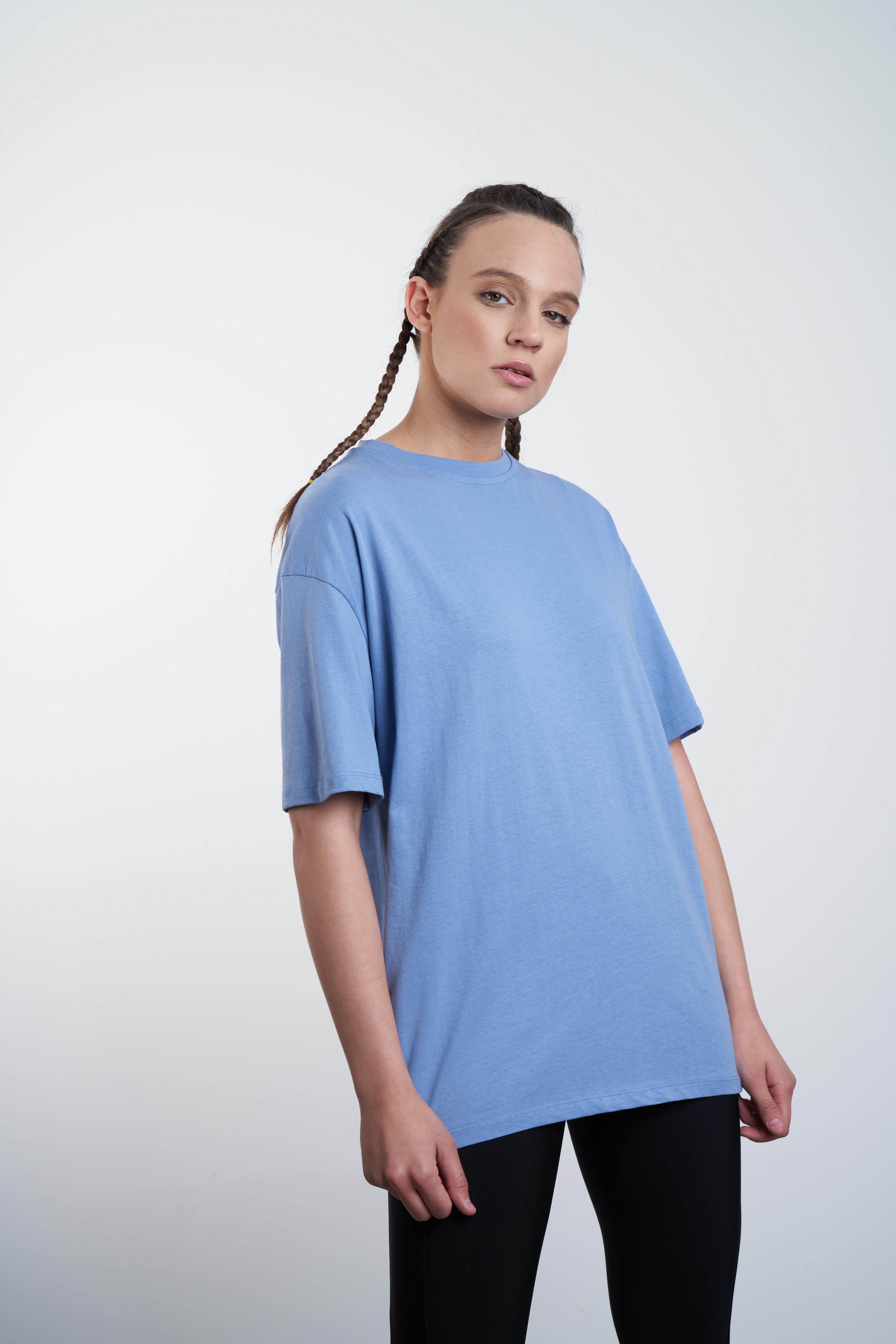 Basic T-shirt Koyu Mavi