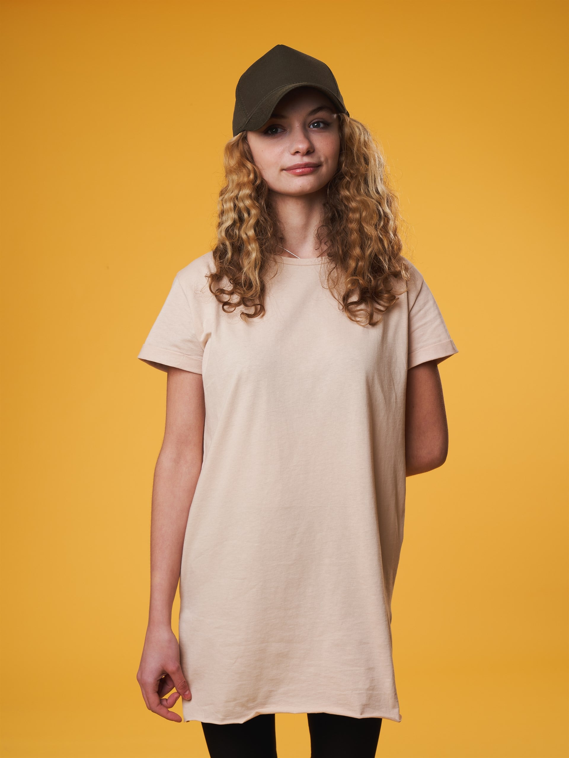Bisiklet Yaka Basic Uzun T-shirt