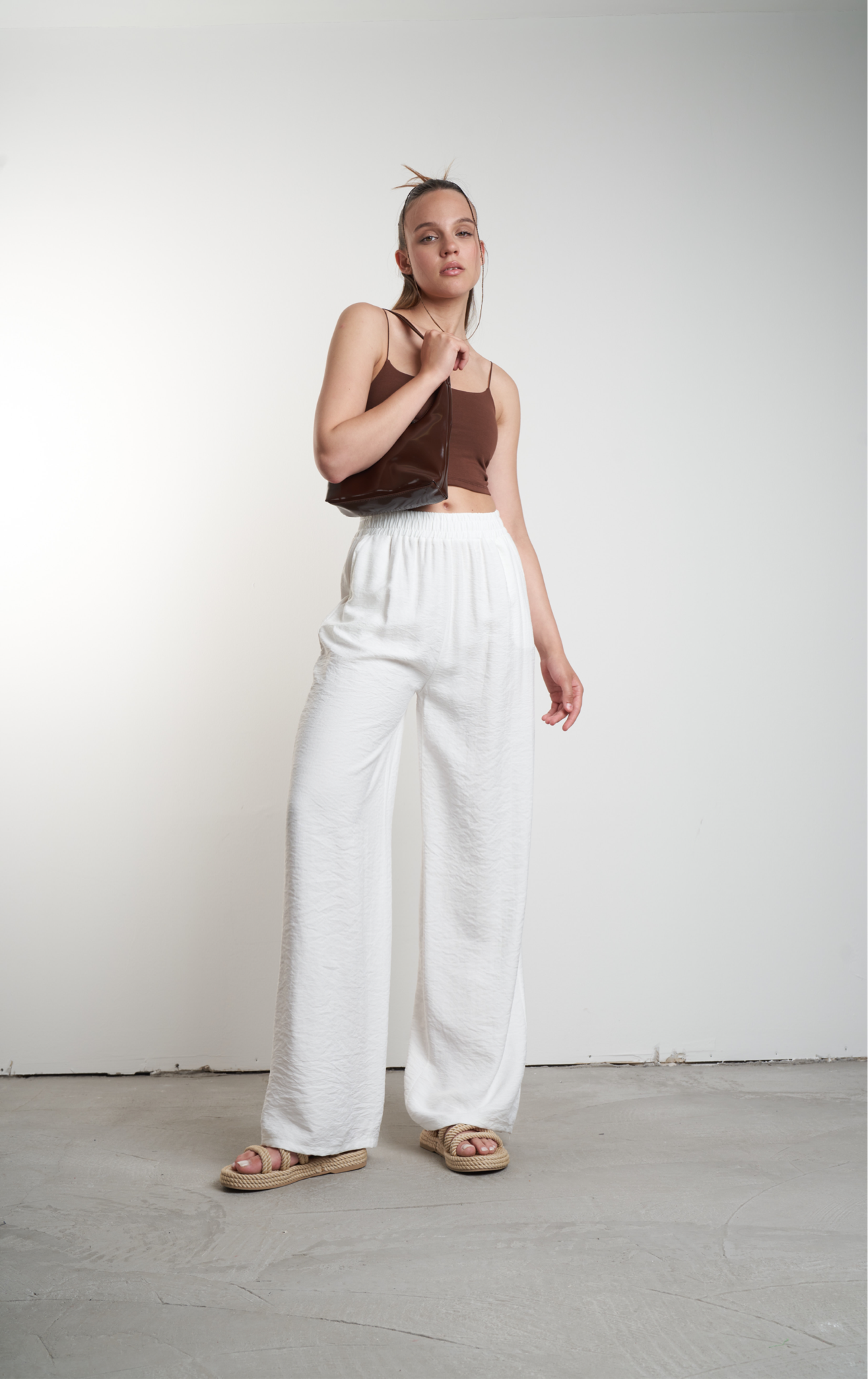 Bol Paça Pantolon Ekru