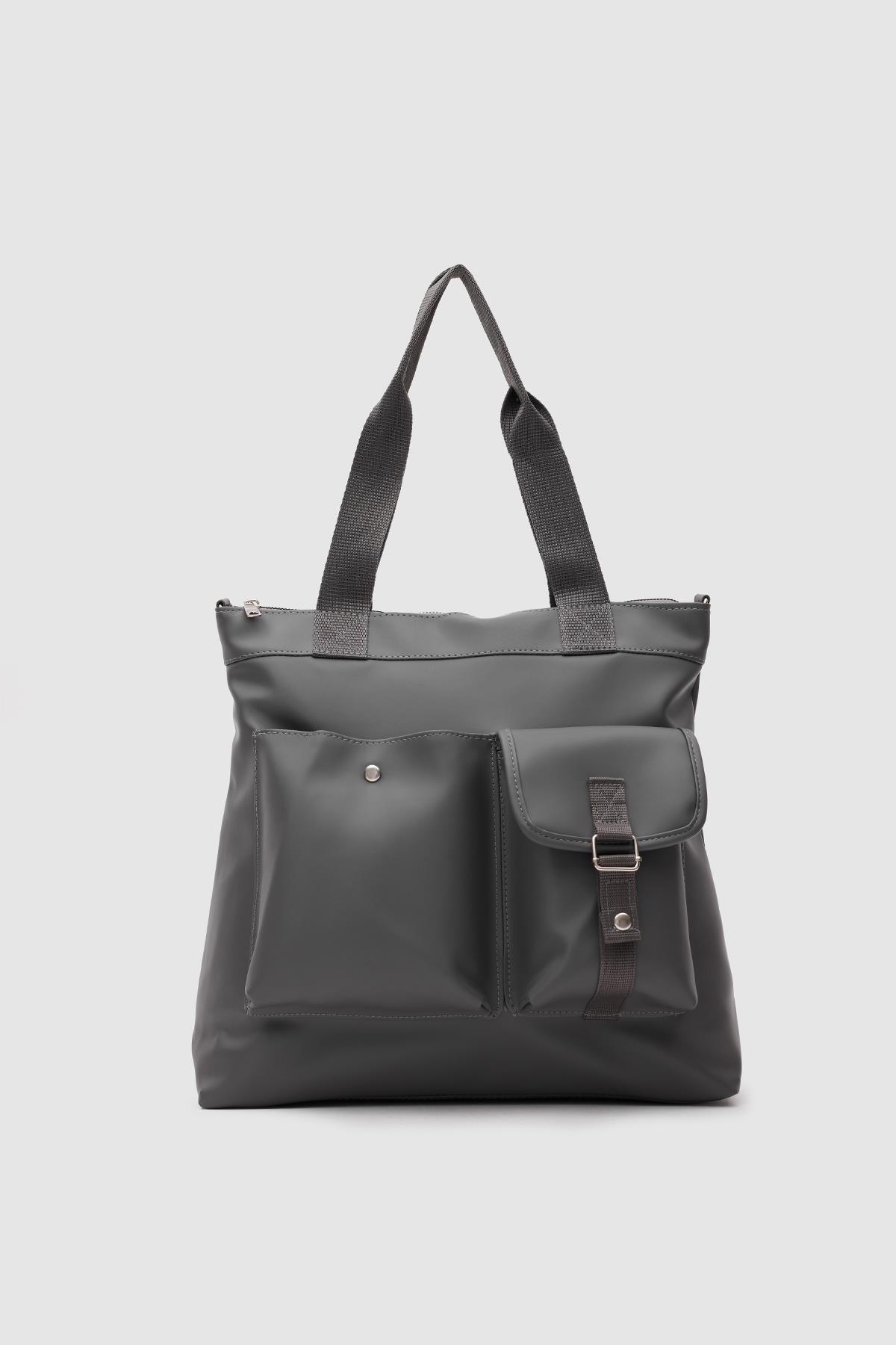 Cepli Omuz Çantası Antrasit