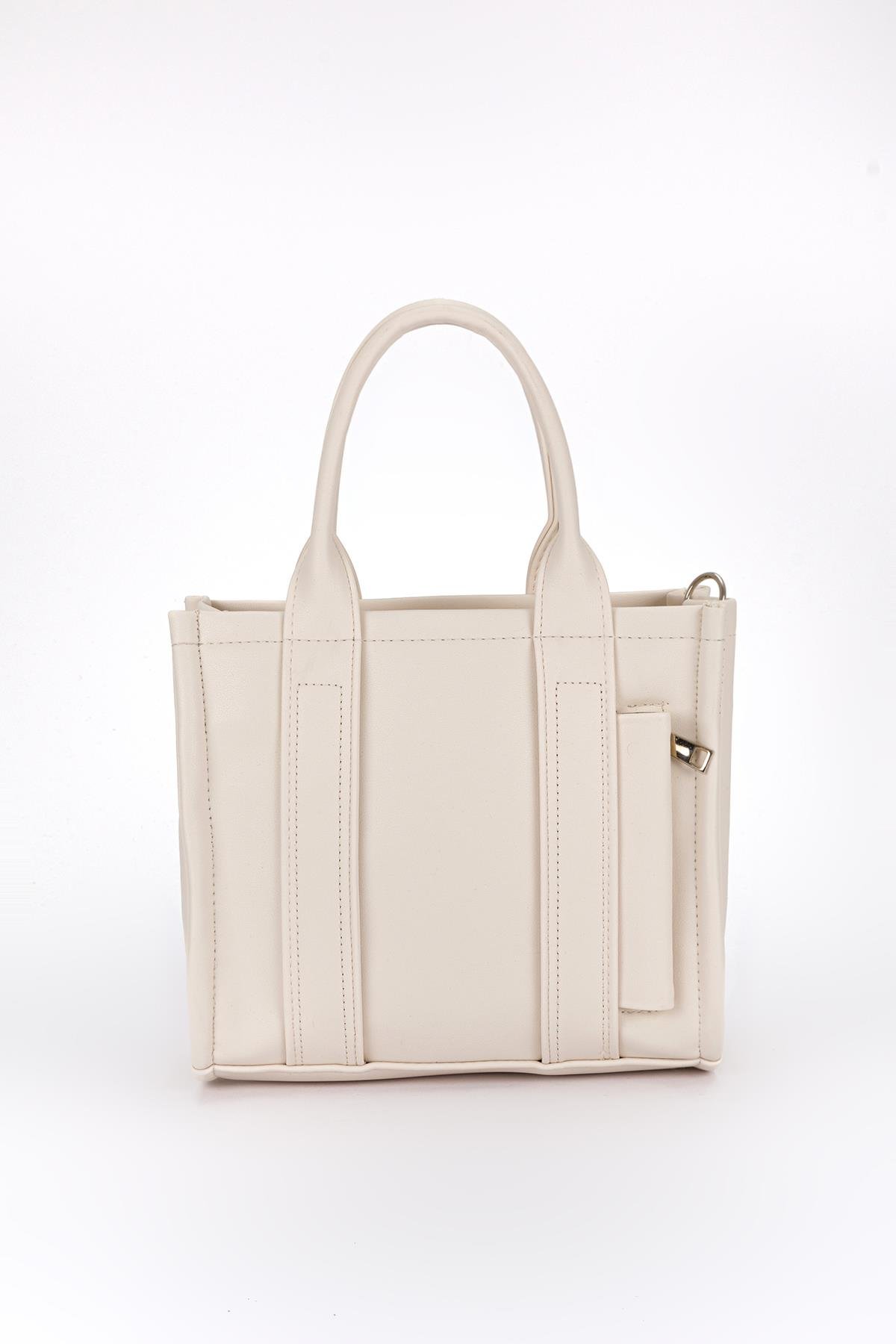 City Çapraz Çanta Krem