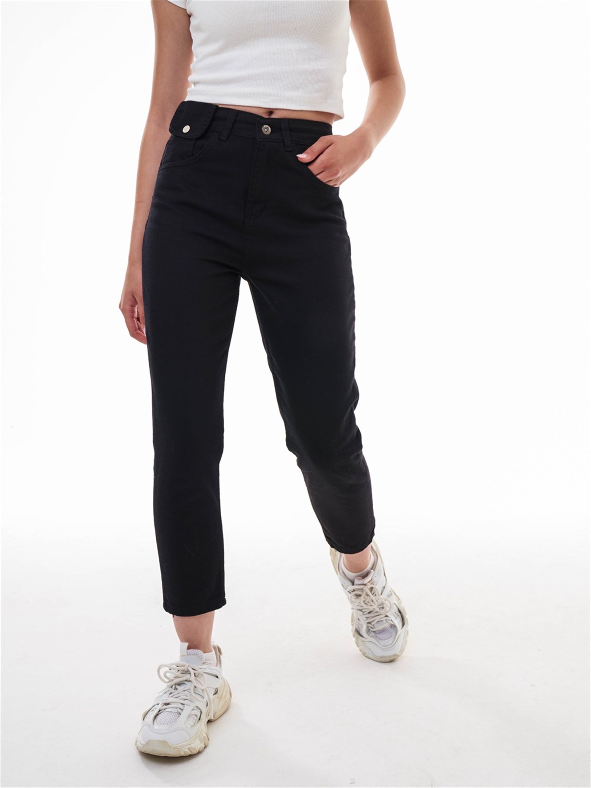 Dar Paça Mom Pantolon