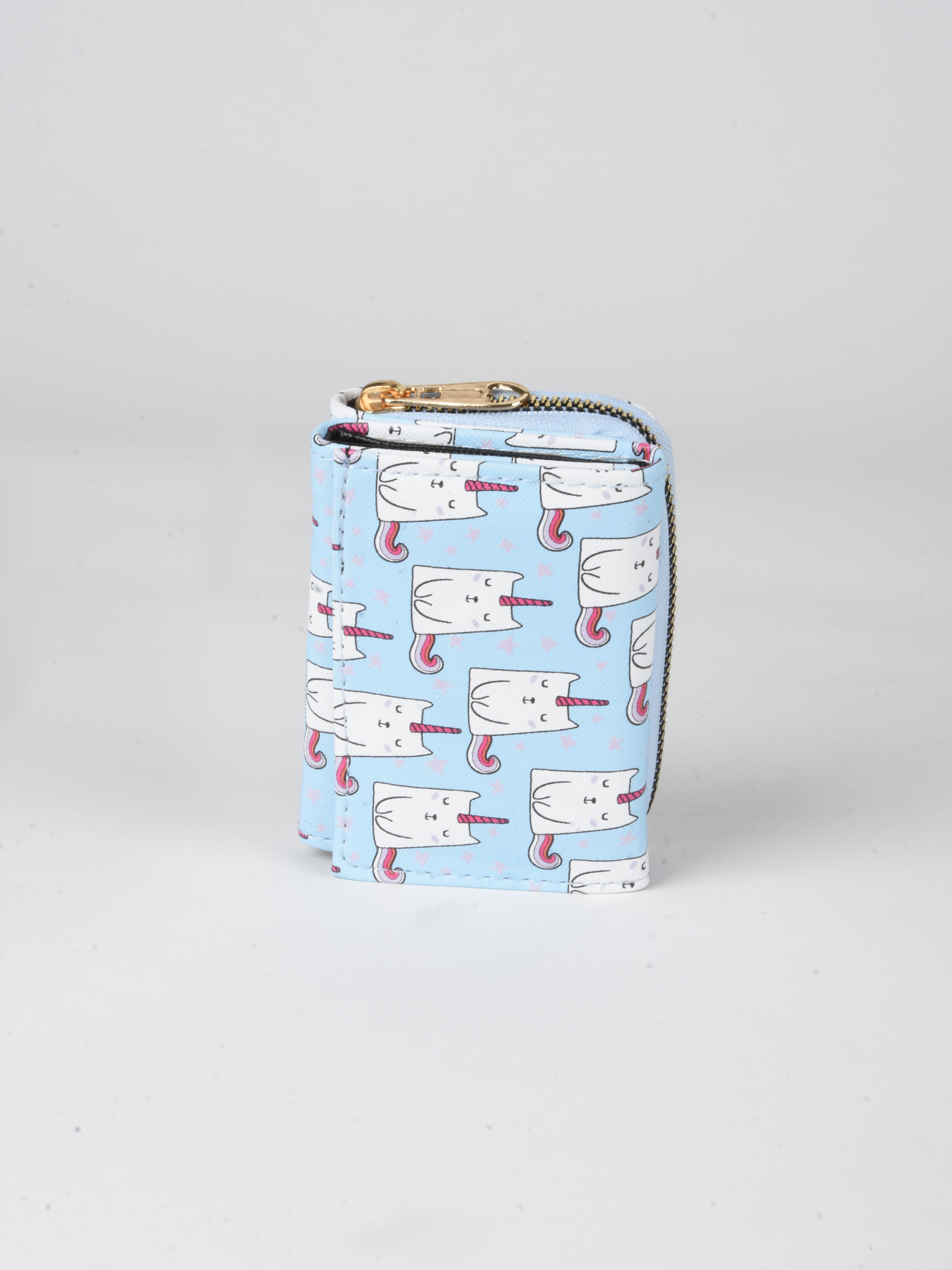 Desenli Mini Cüzdan