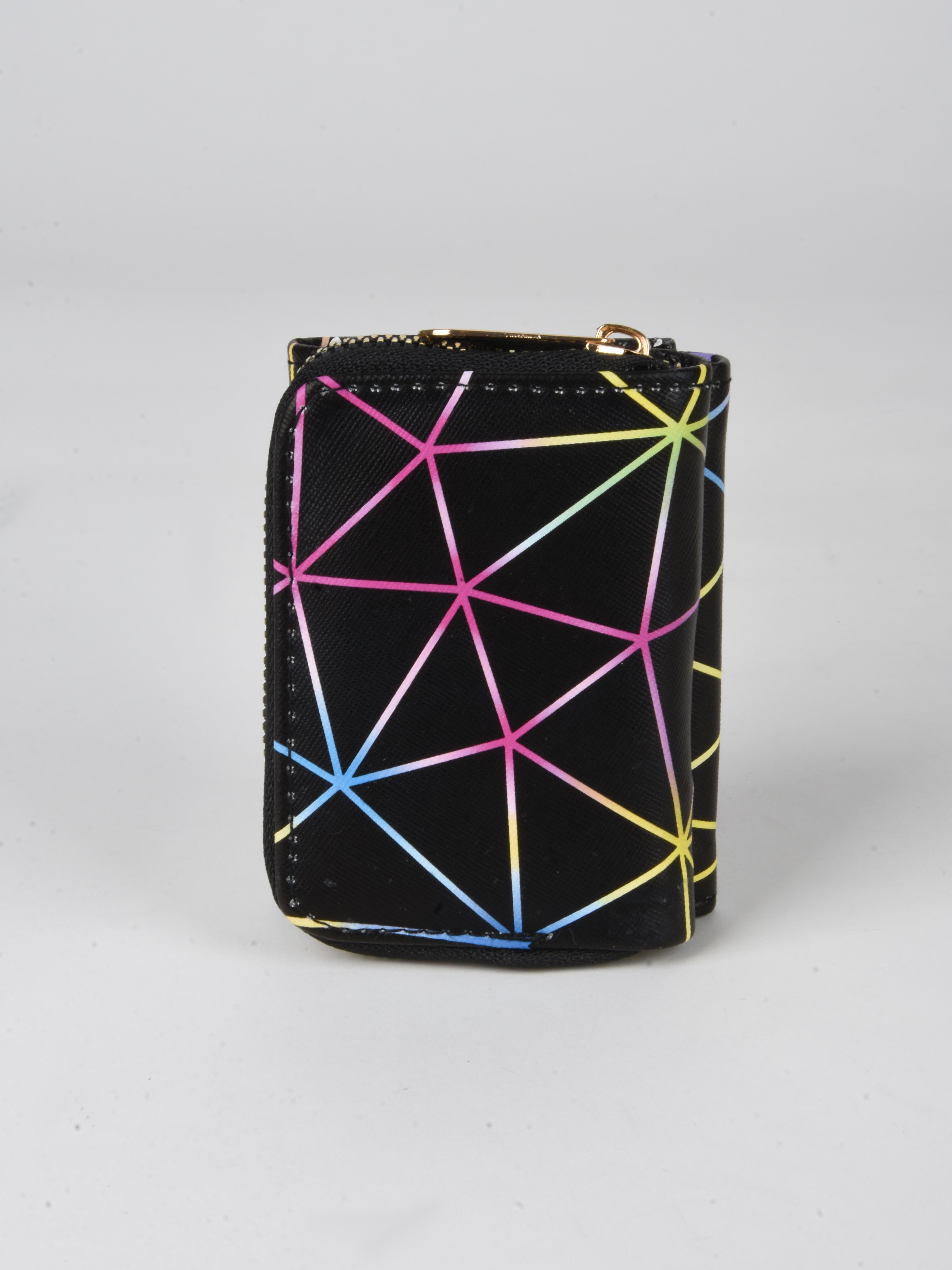 Desenli Mini Cüzdan