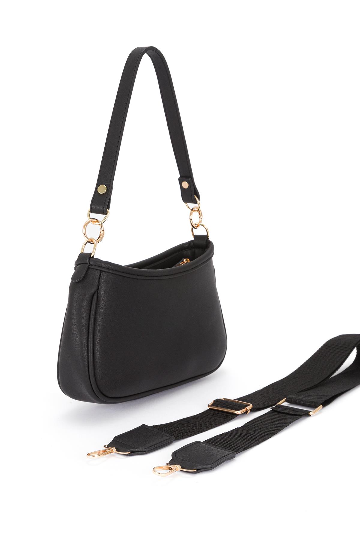 Donna Baget Çapraz Çanta Siyah