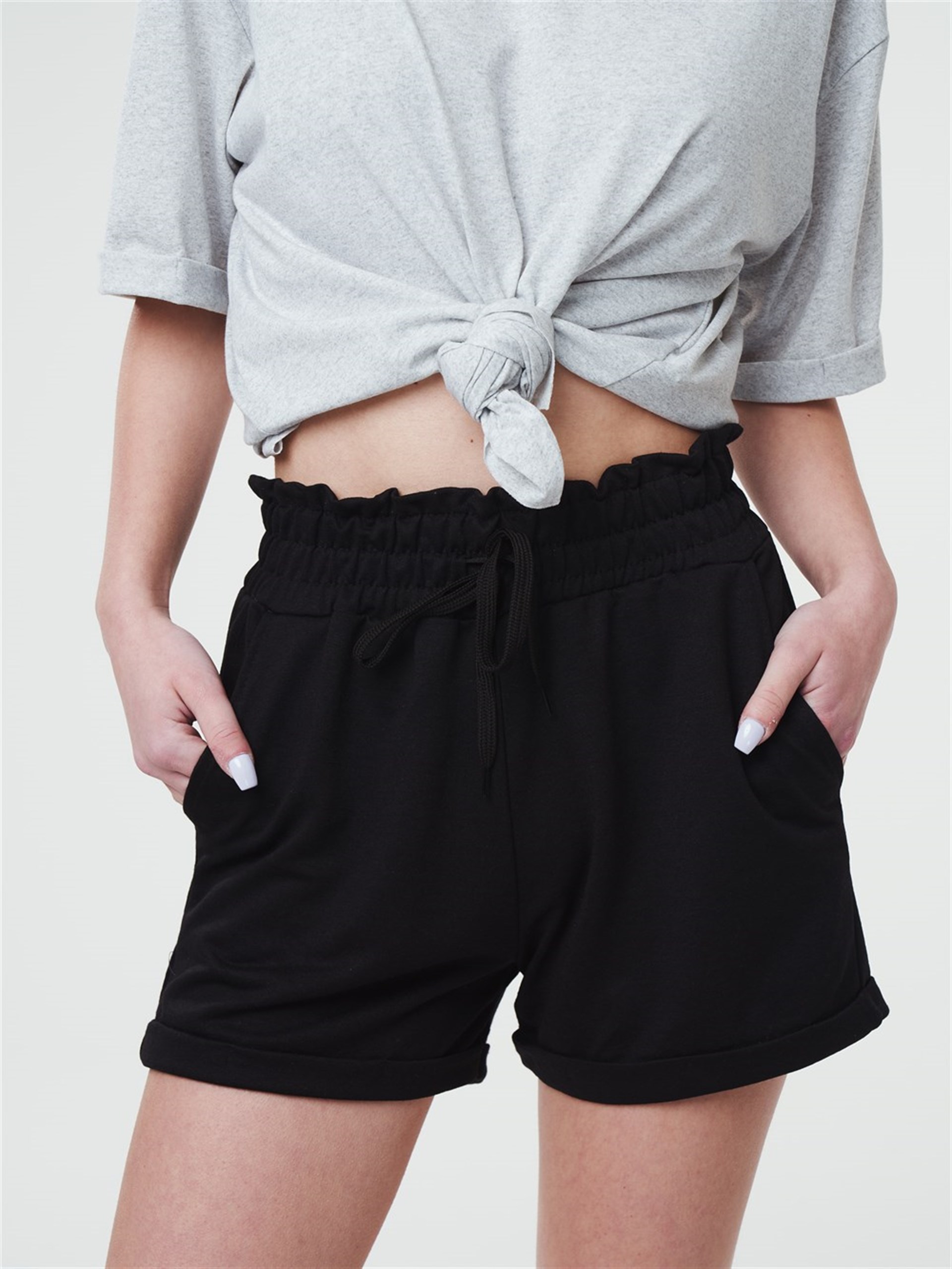 Duble Paça Şort
