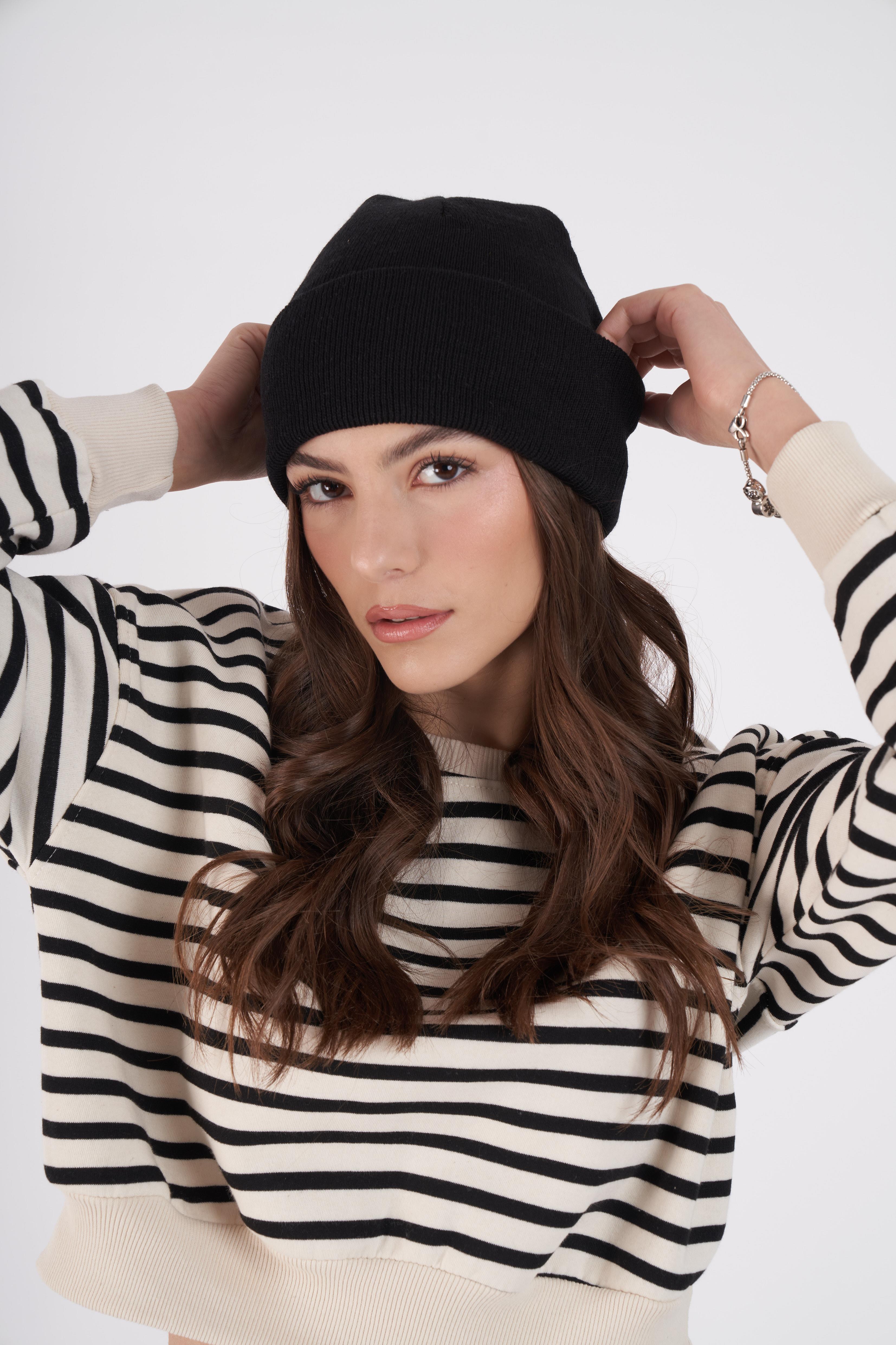 Düz Unisex Basic Bere