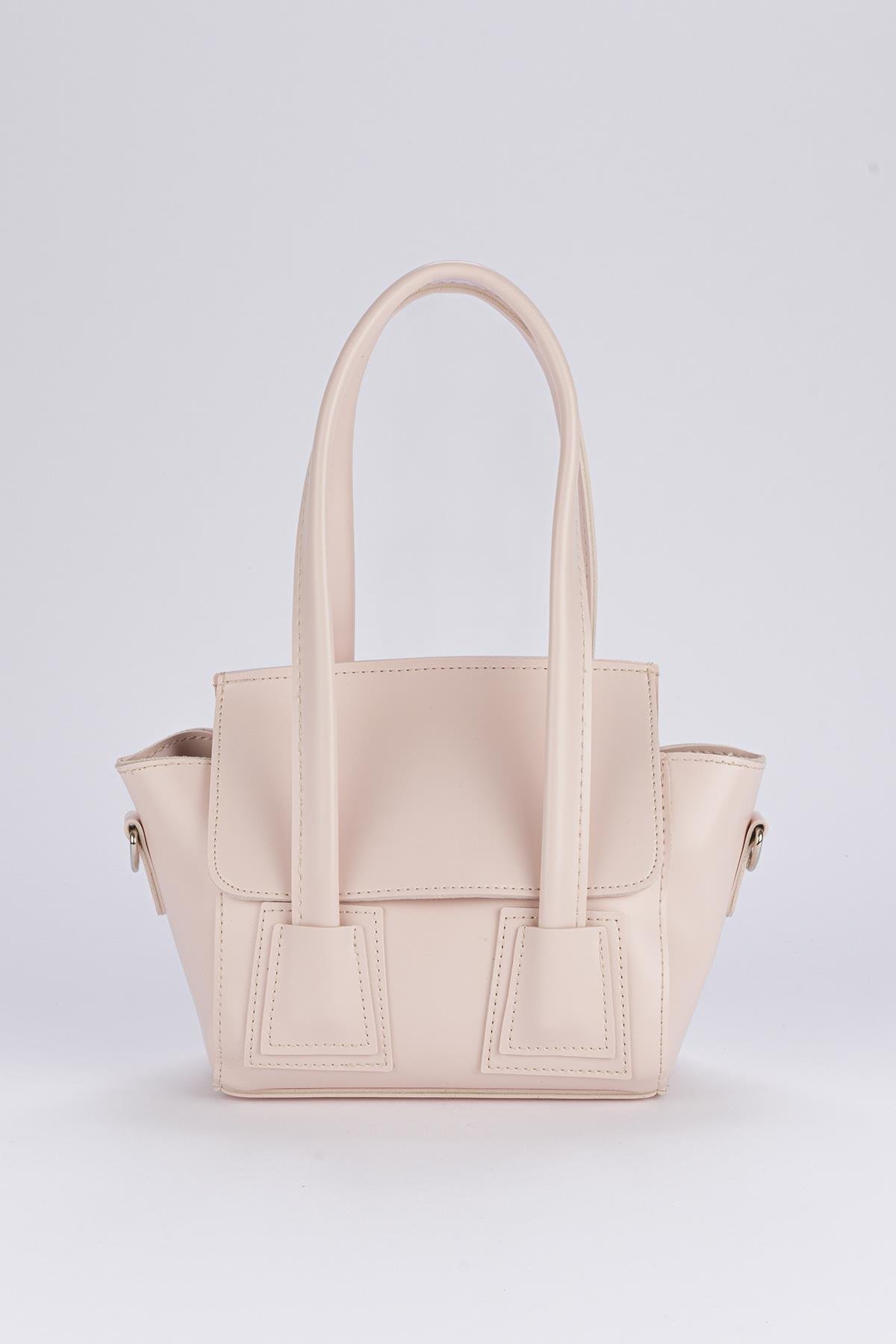 Fashion Model Çapraz Çanta Toz Pembe