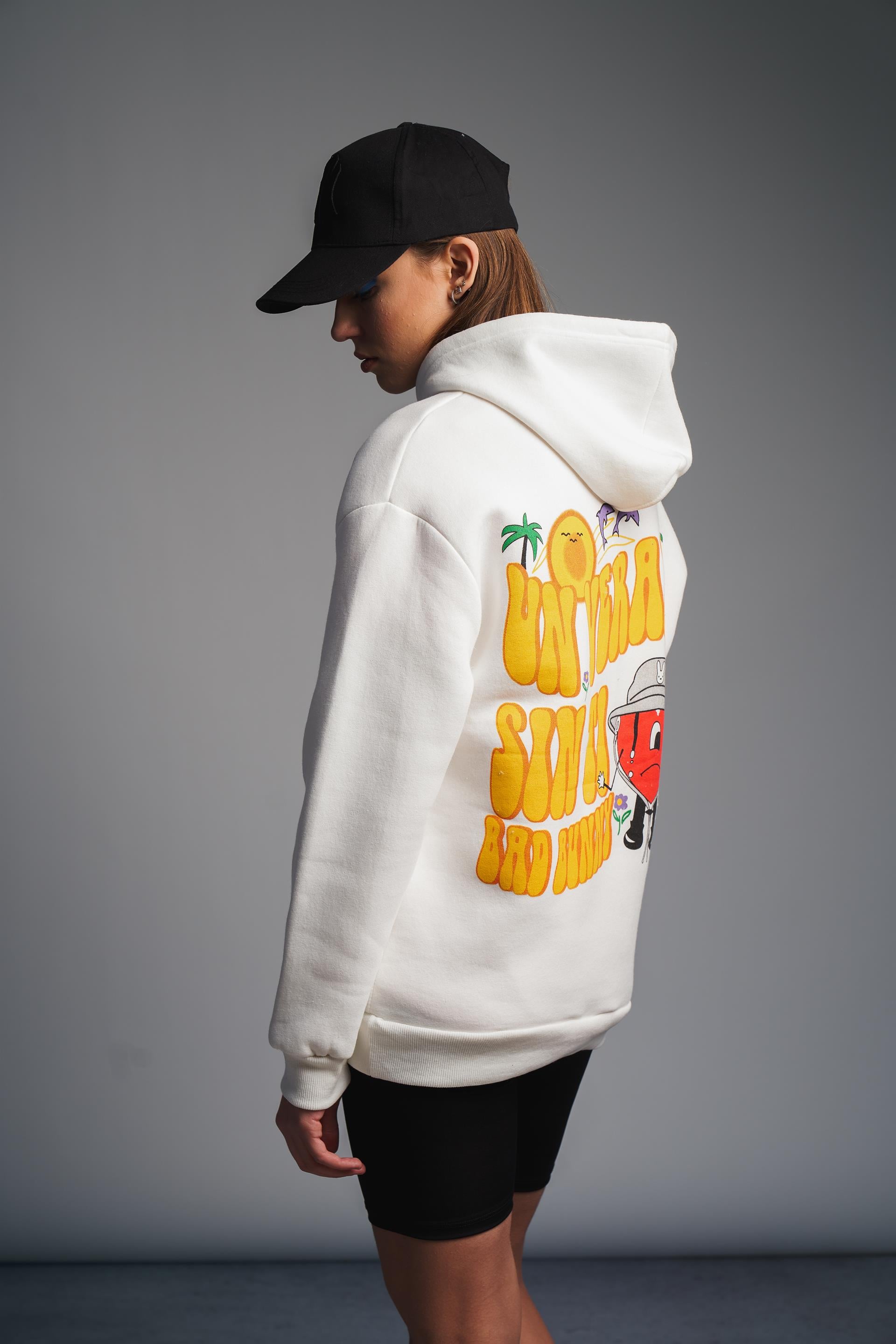 Figür Baskılı Sweatshirt