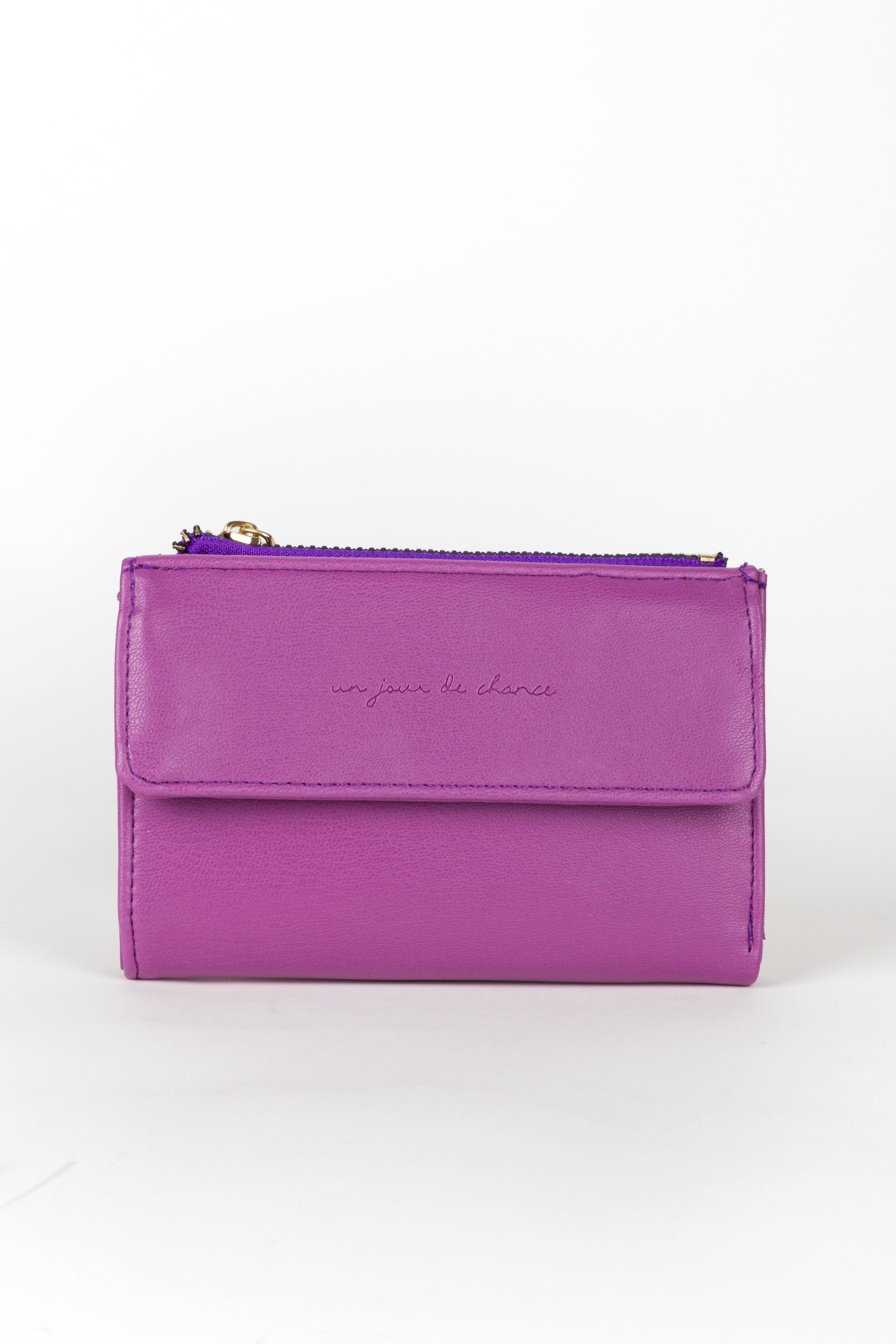 Forever Deri Cüzdan Mor