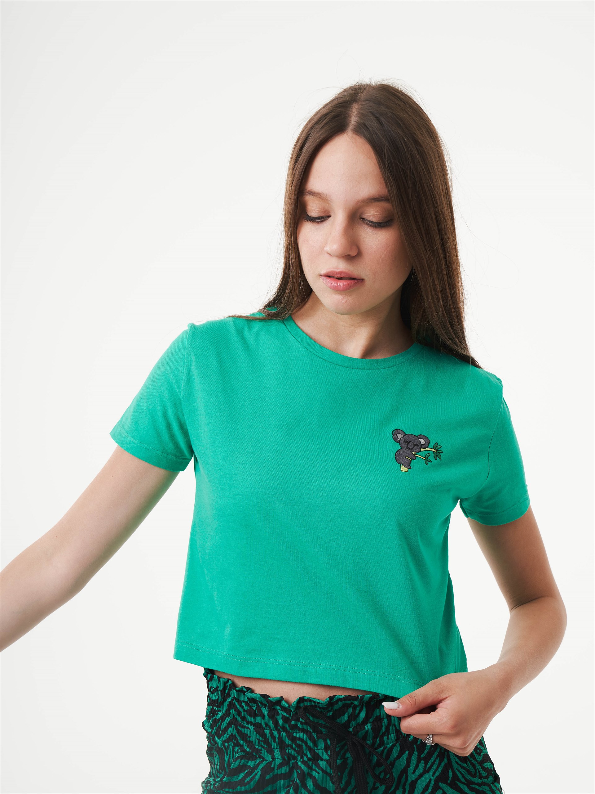 Nakış Baskılı T-shirt