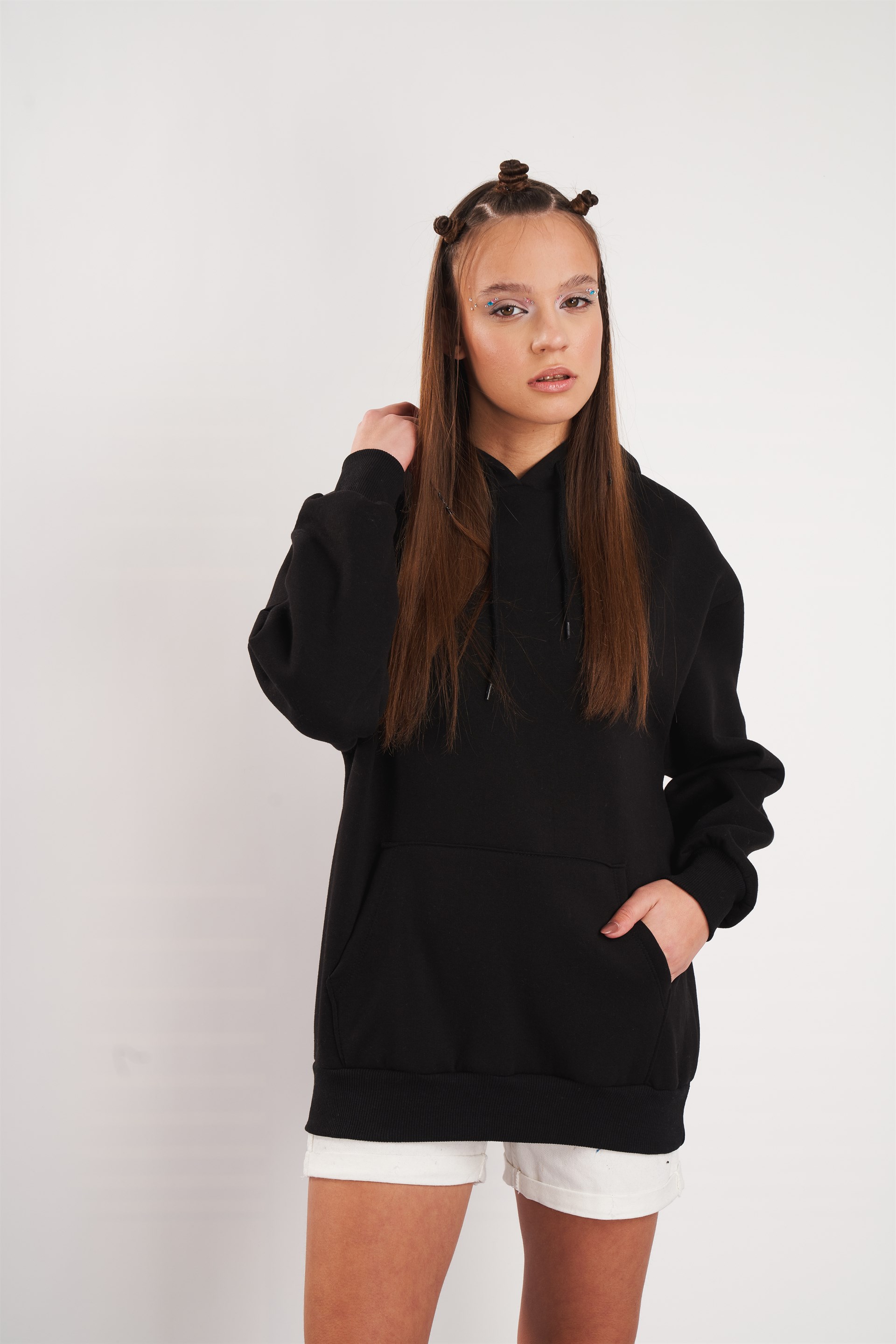 New York Baskılı Sweatshirt