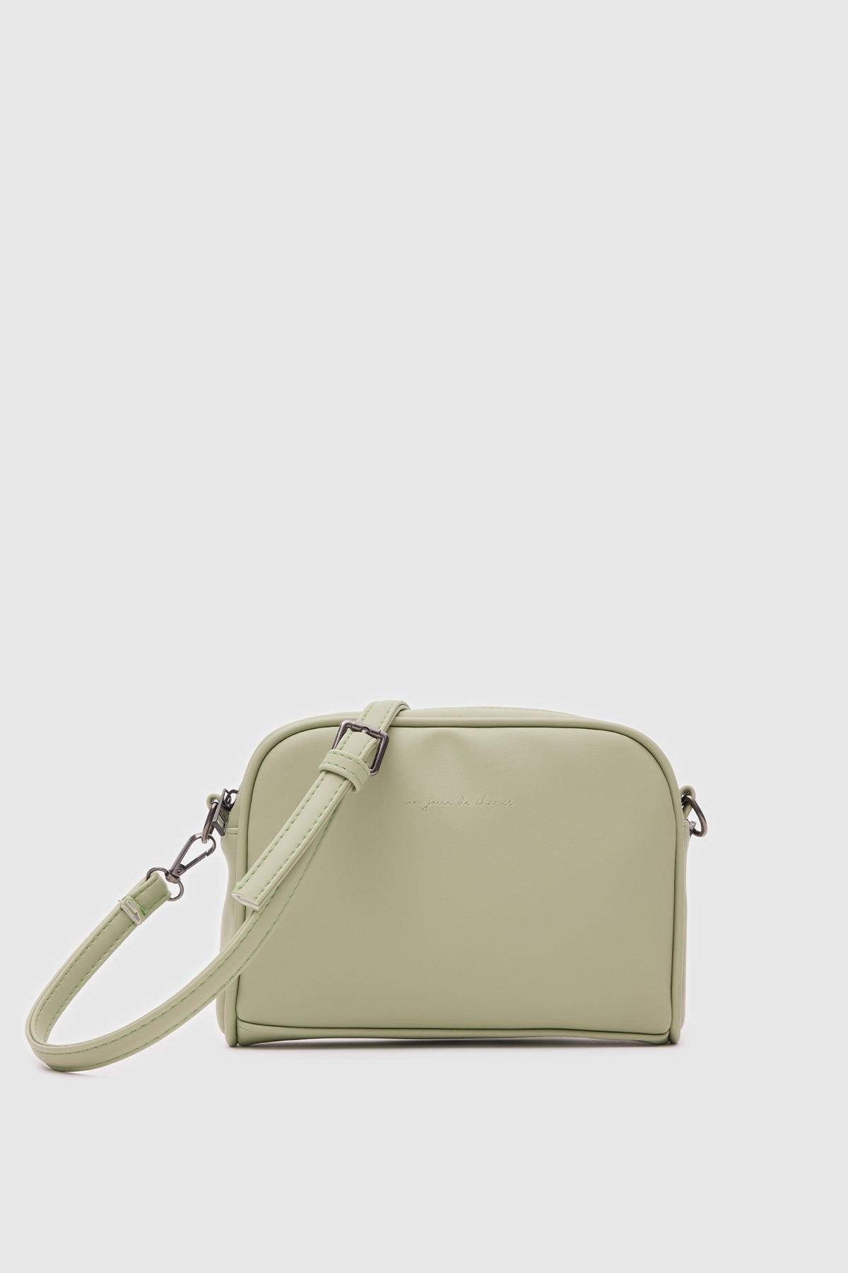 Oval Çapraz Çanta Yeşil