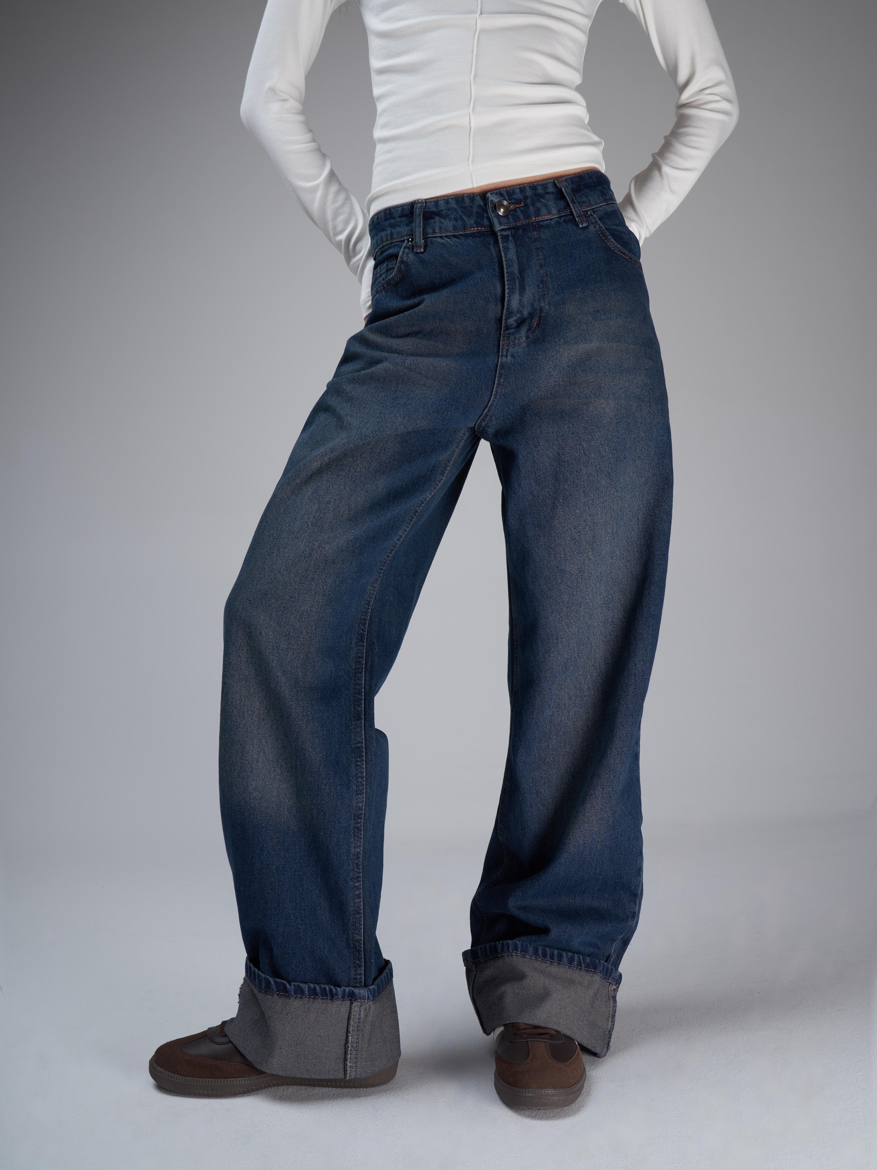 Palazzo Jean Pantolon Kahve Tint