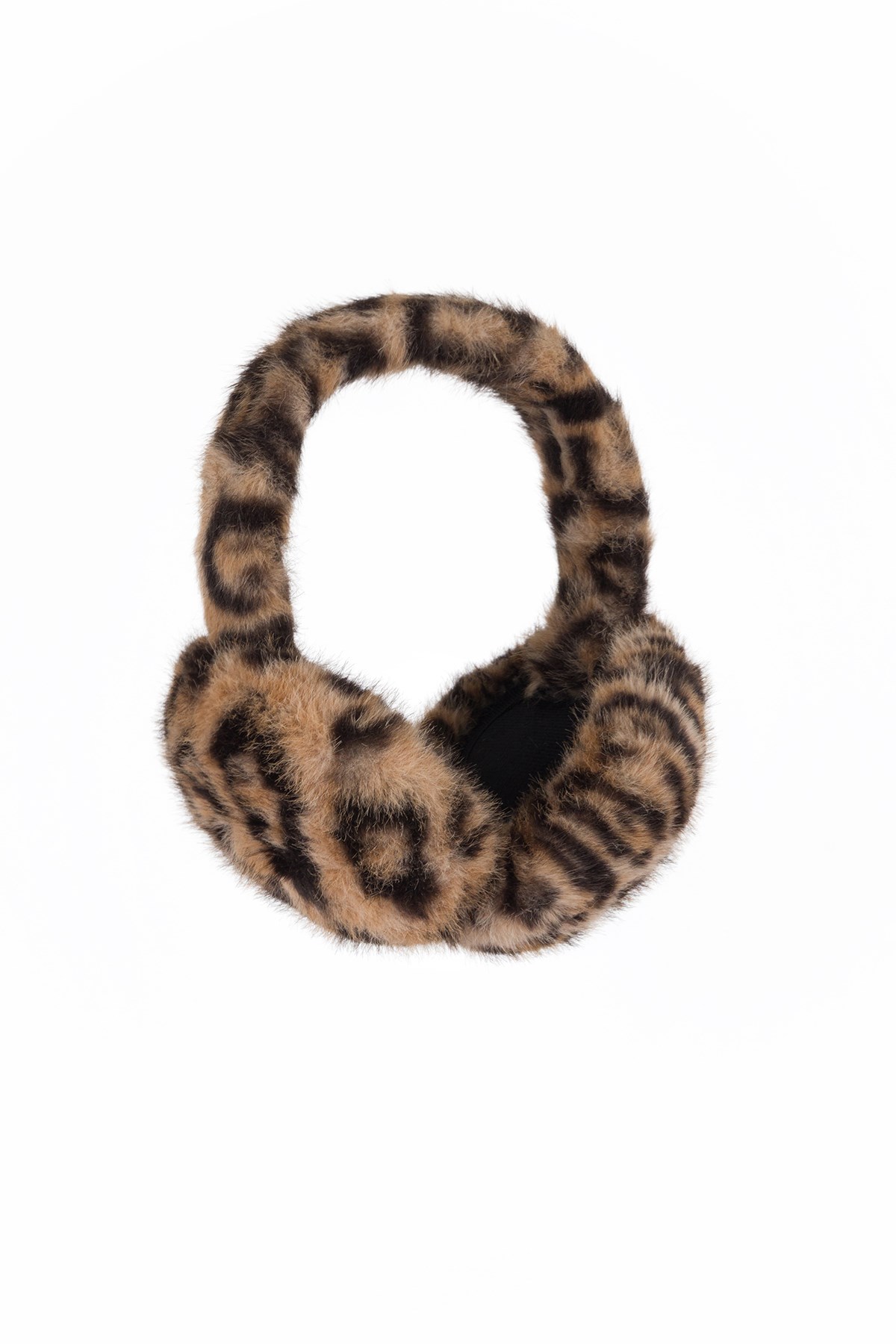 Peluş Kulaklık Leopar