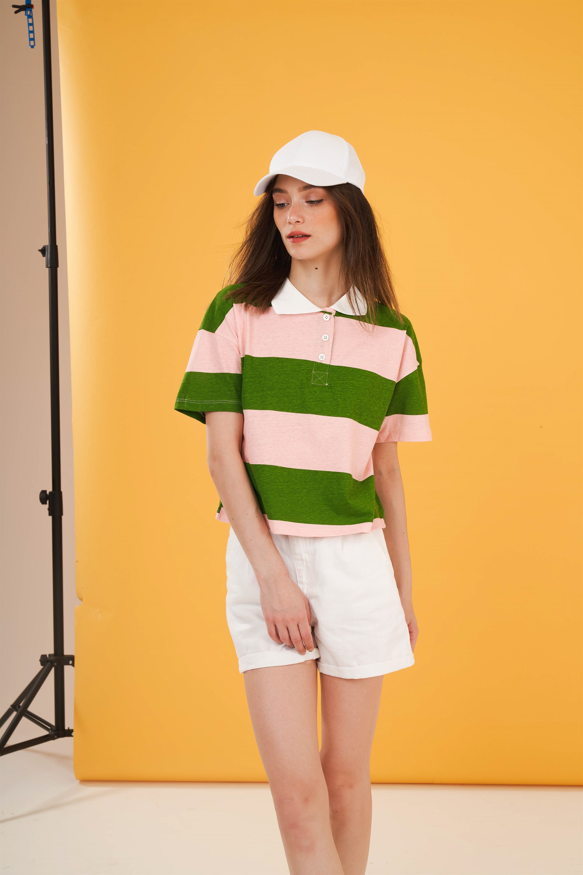 Polo Yaka Kısa T-shirt