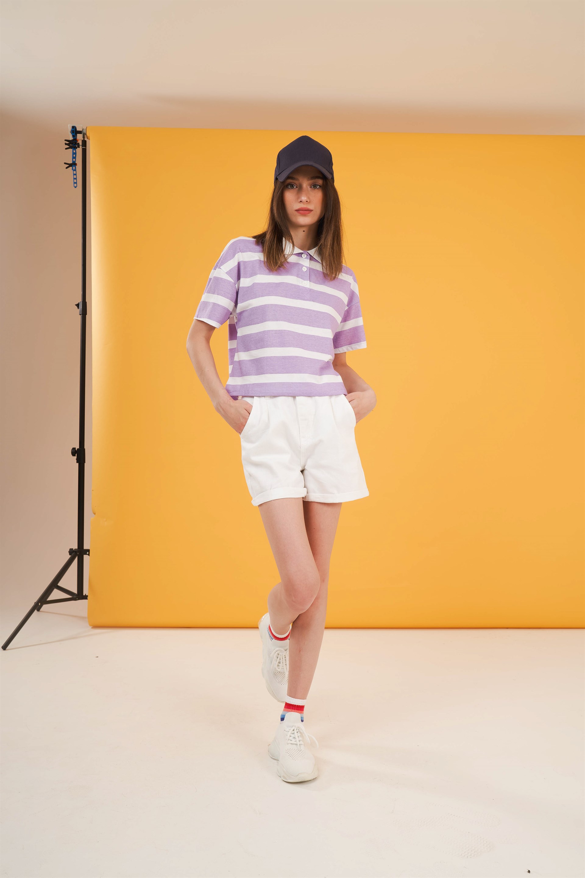 Polo Yaka Kısa T-shirt